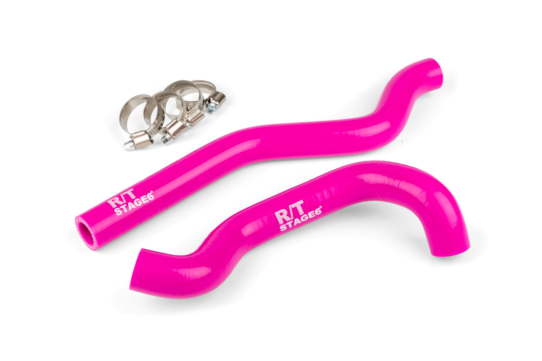 Image of Kühlerschlauch Set Stage6 R/T pink Beta / Rieju / Sherco 50