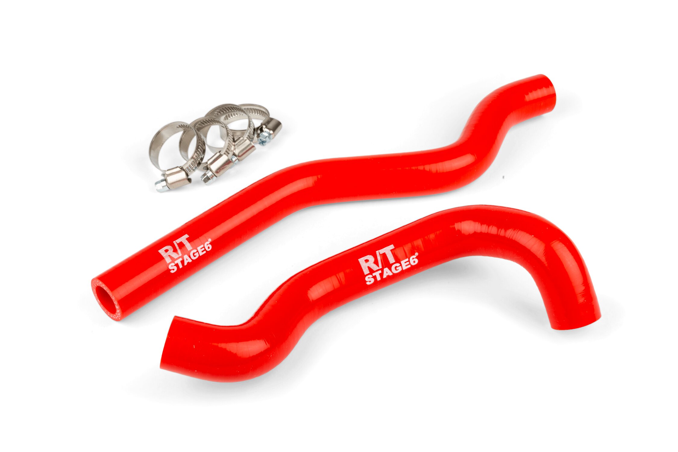 Image of Kühlerschlauch Set Stage6 R/T rot Beta / Rieju / Sherco 50