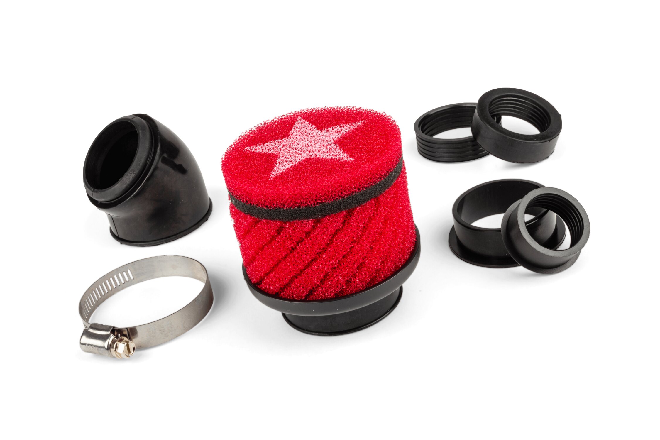 Image of Racingluftfilter Stage6 AW 28 - 50mm rot