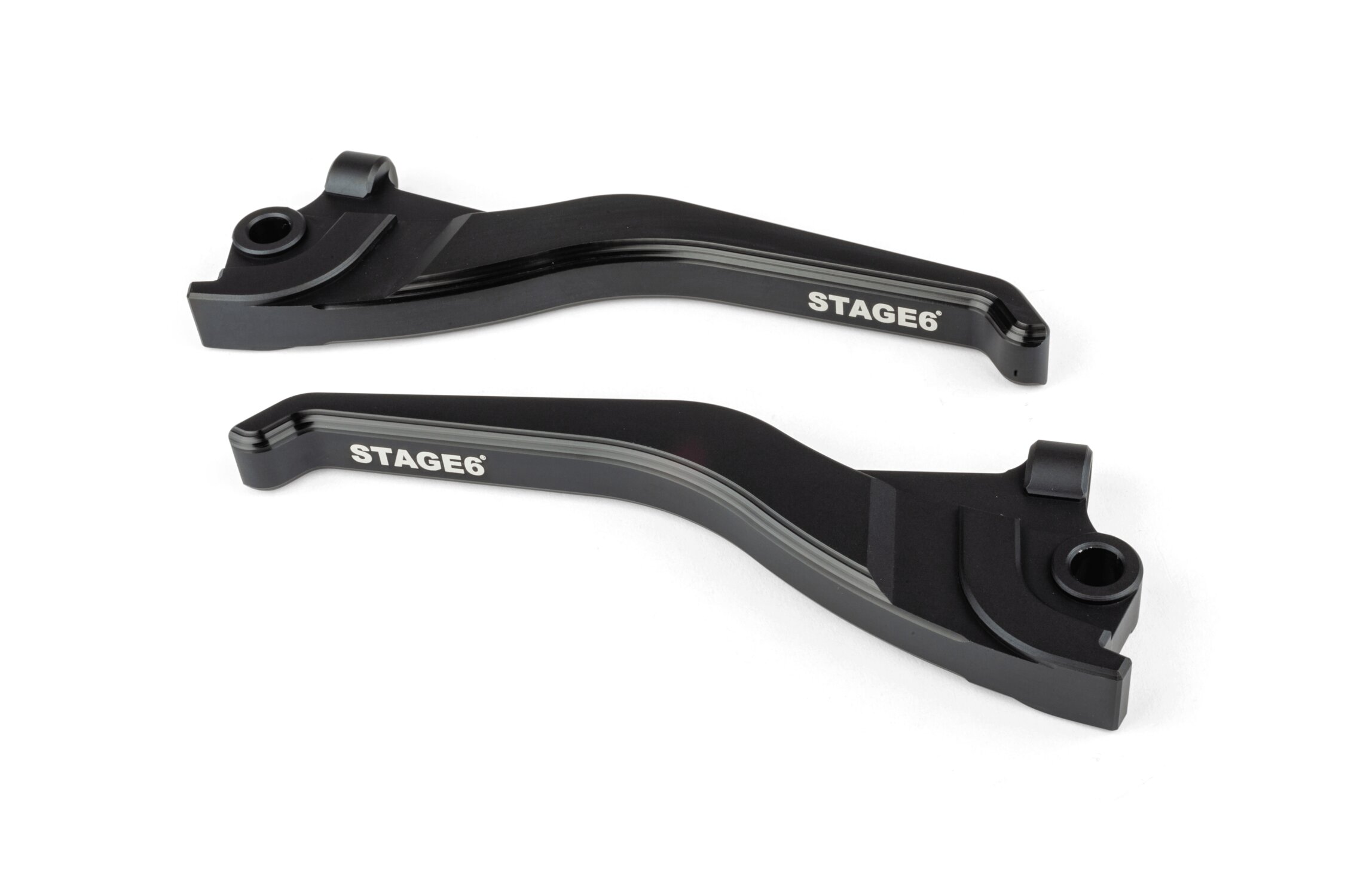 Image of Hebelset Stage6 CNC schwarz Yamaha Aerox bis 2012