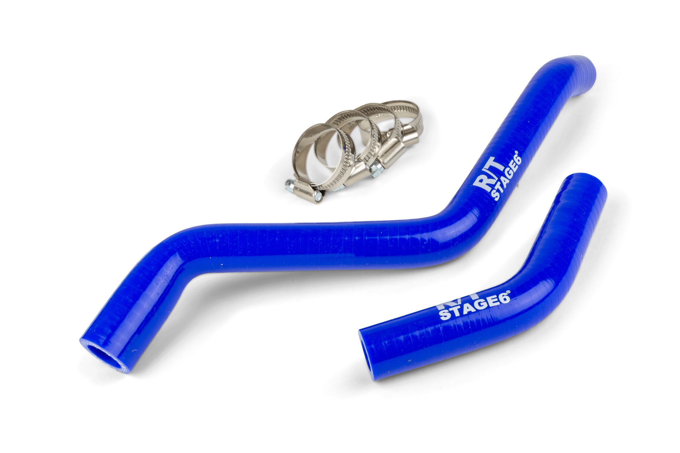 Image of Kühlerschlauch Set Stage6 R/T blau Derbi Euro 3 / Euro 4
