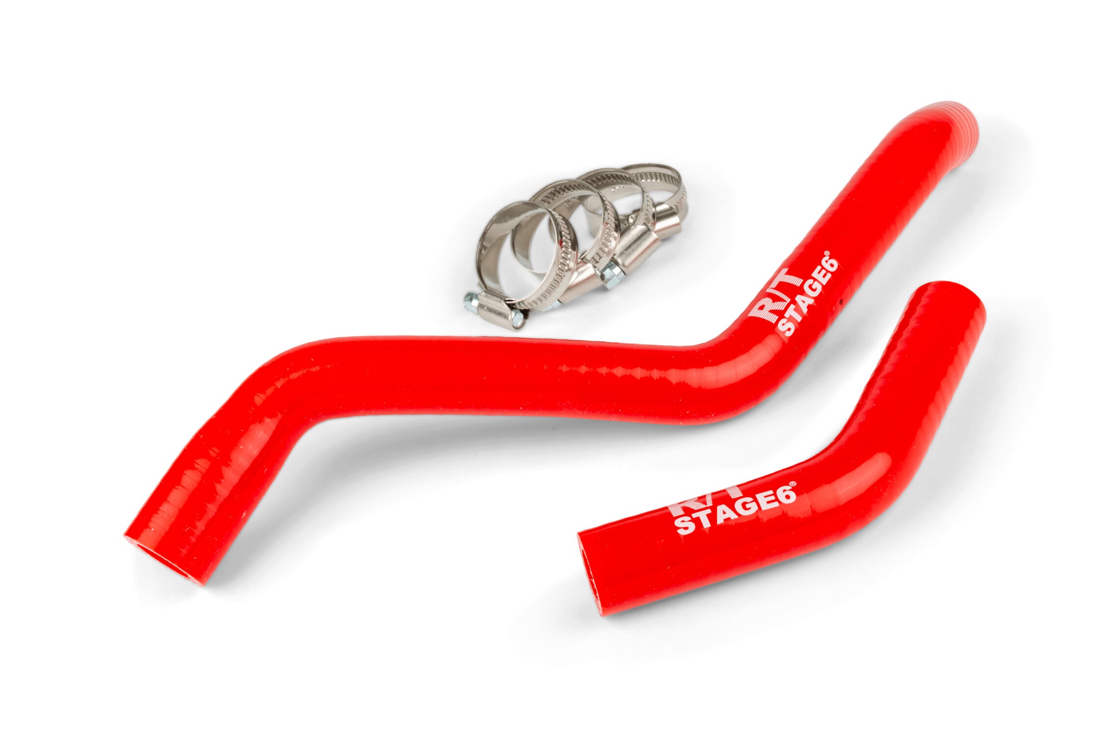 Kühlwasserschlauch Set Stage6 R/T rot Derbi Euro 3 und Euro 4