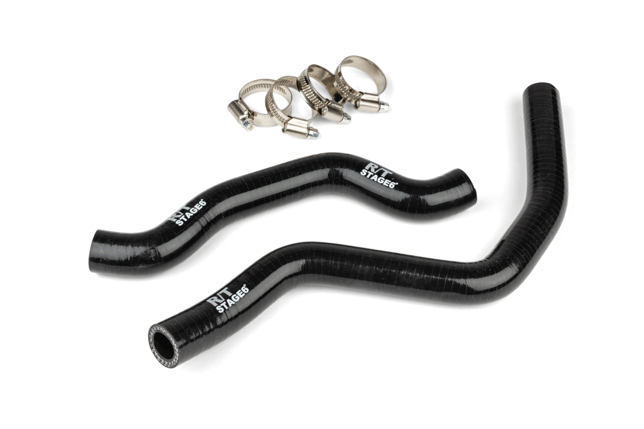 Image of Kühlerschlauch Set Stage6 R/T schwarz Fantic / Vent