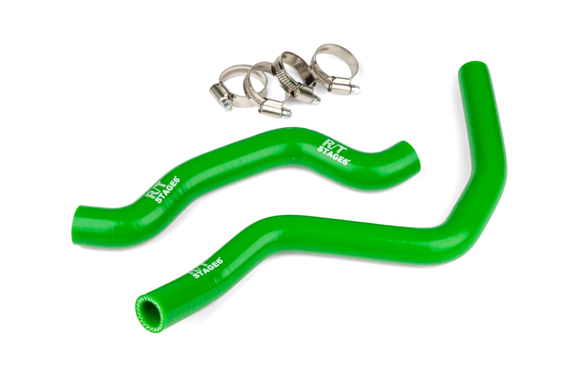 Image of Kühlerschlauch Set Stage6 R/T grün Fantic / Vent