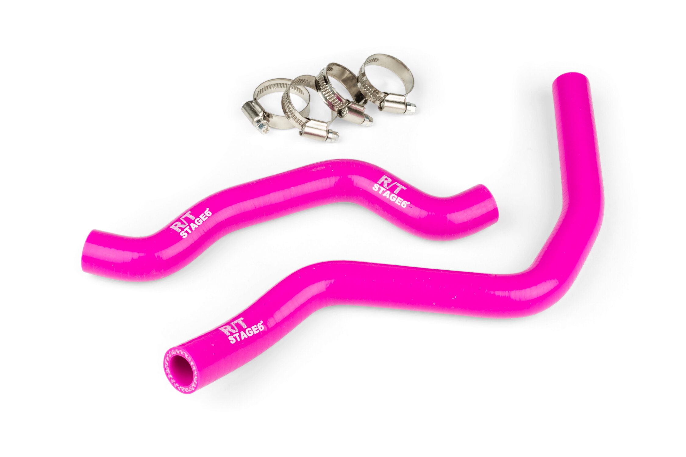 Image of Kühlerschlauch Set Stage6 R/T pink Fantic / Vent