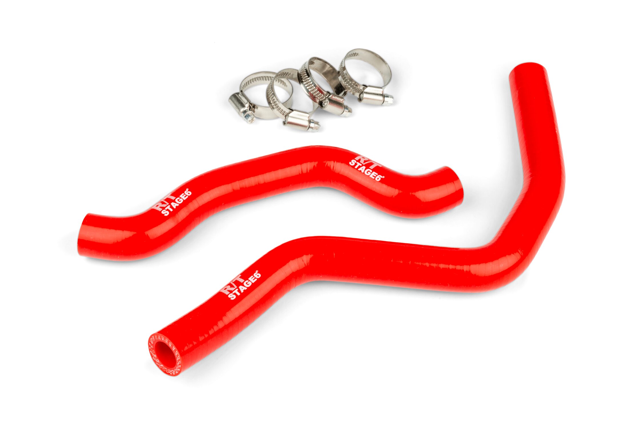 Kühlwasserschlauch Set Stage6 R/T rot Fantic / Vent