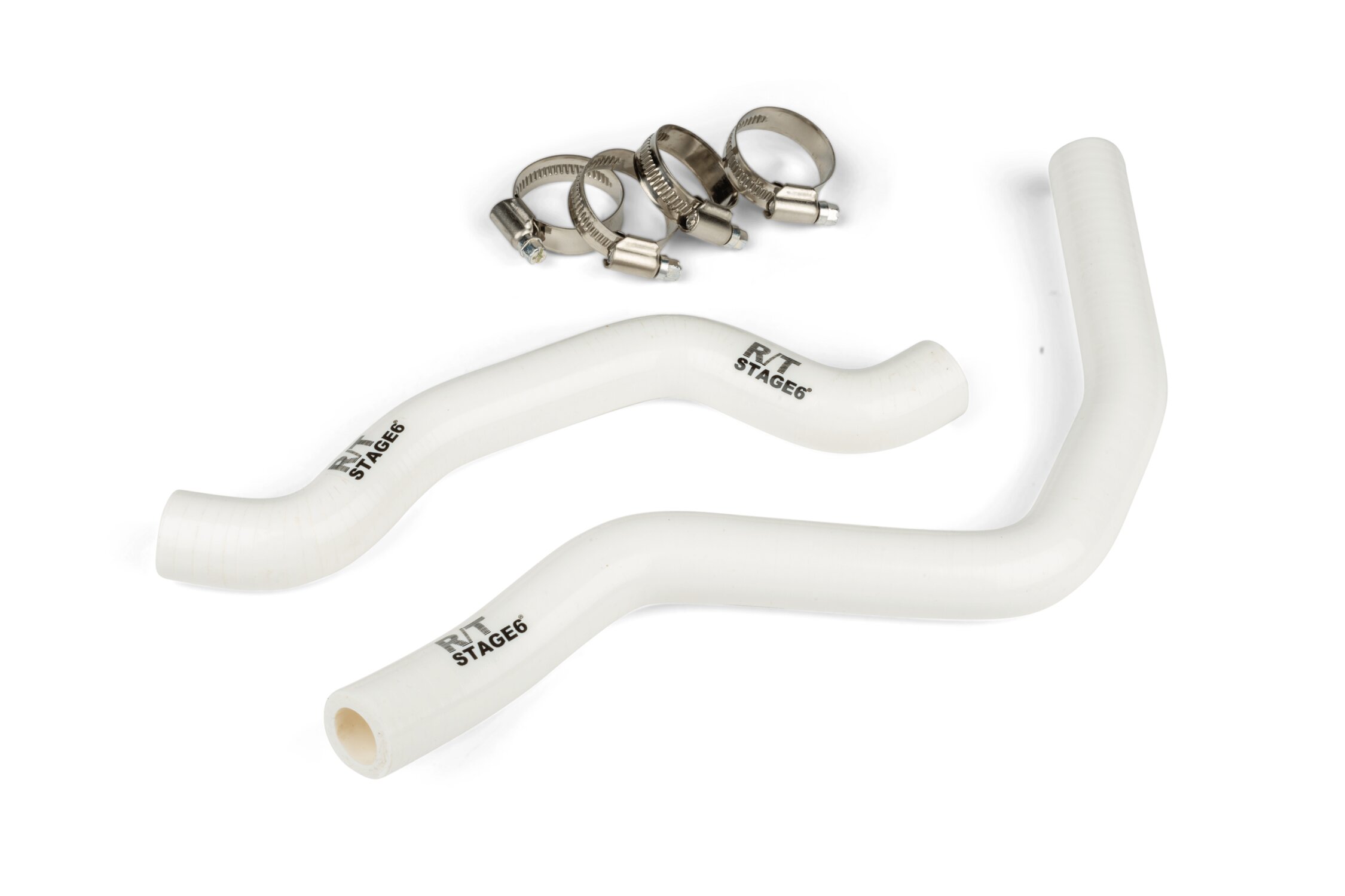 Image of Kühlerschlauch Set Stage6 R/T weiß Fantic / Vent
