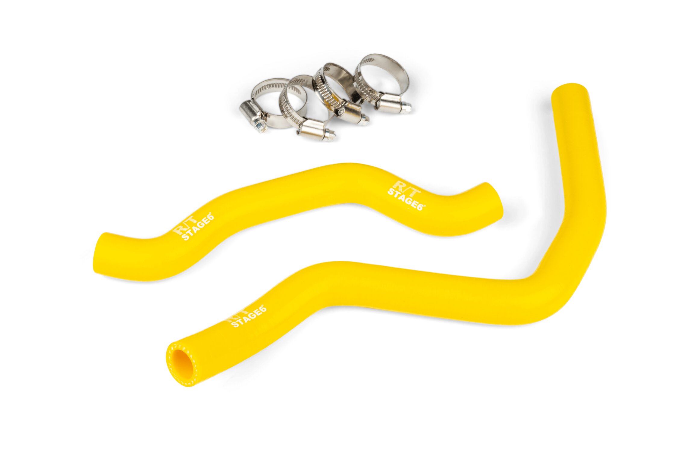 Image of Kühlerschlauch Set Stage6 R/T gelb Fantic / Vent