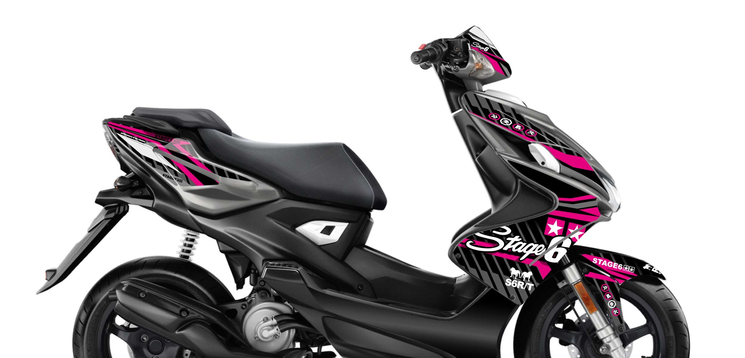 Image of Dekor Kit Yamaha Aerox ab 2013 Stage6 Pink