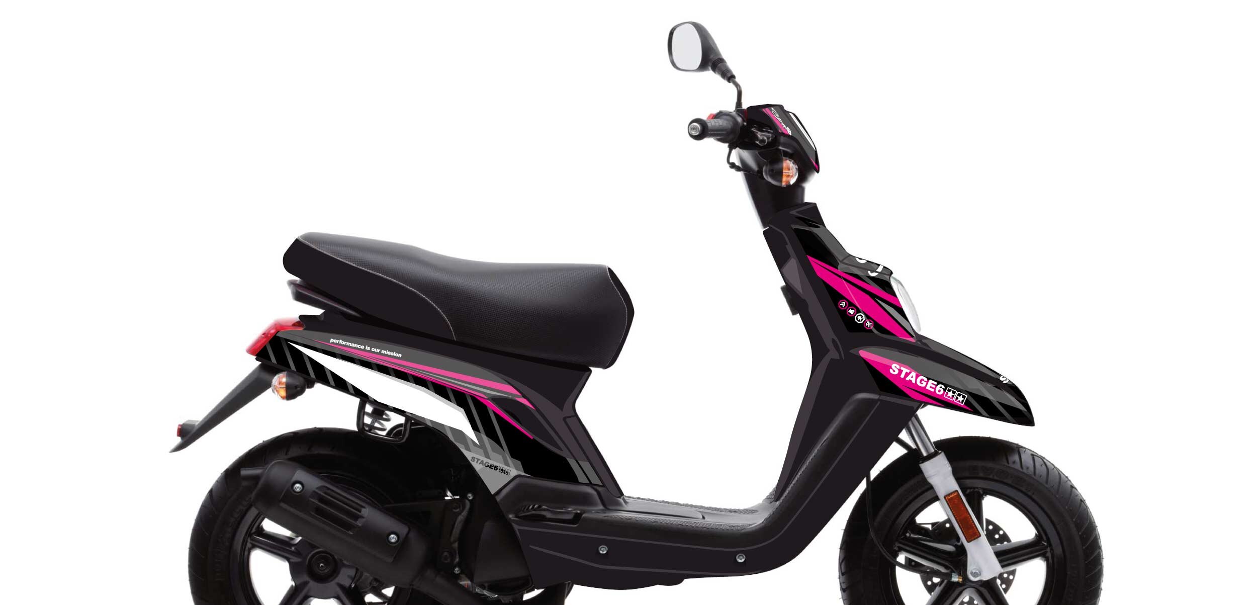 Image of Dekor Kit Yamaha BWs ab 2004 Stage6 Pink