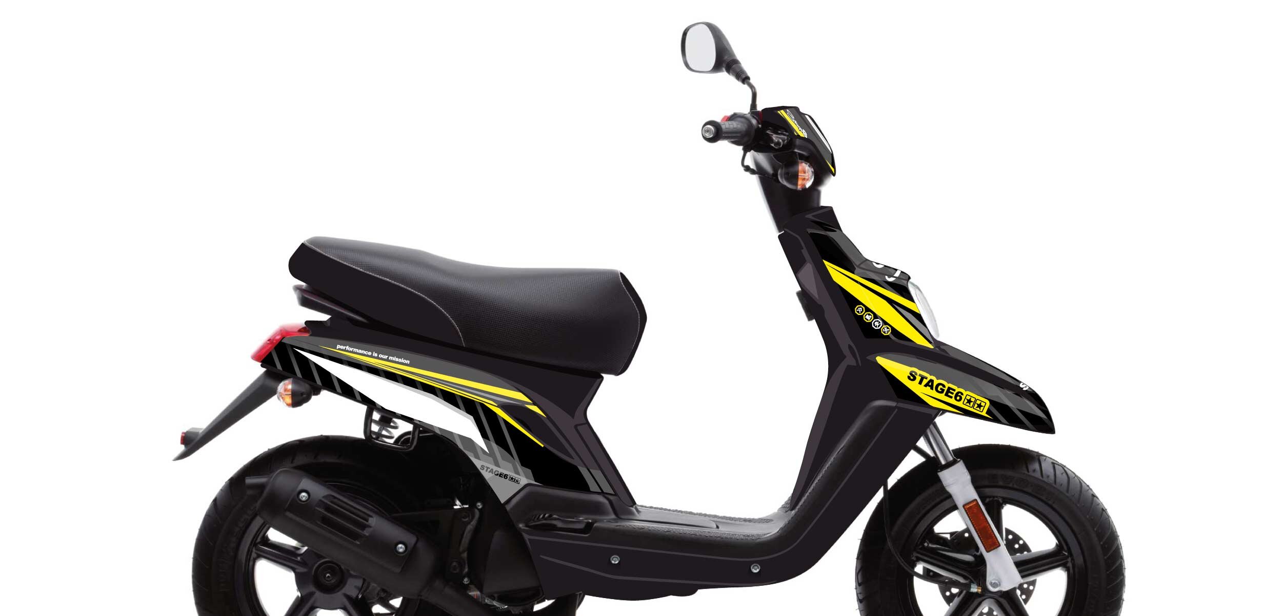 Image of Dekor Kit Yamaha BWs ab 2004 Stage6 Gelb