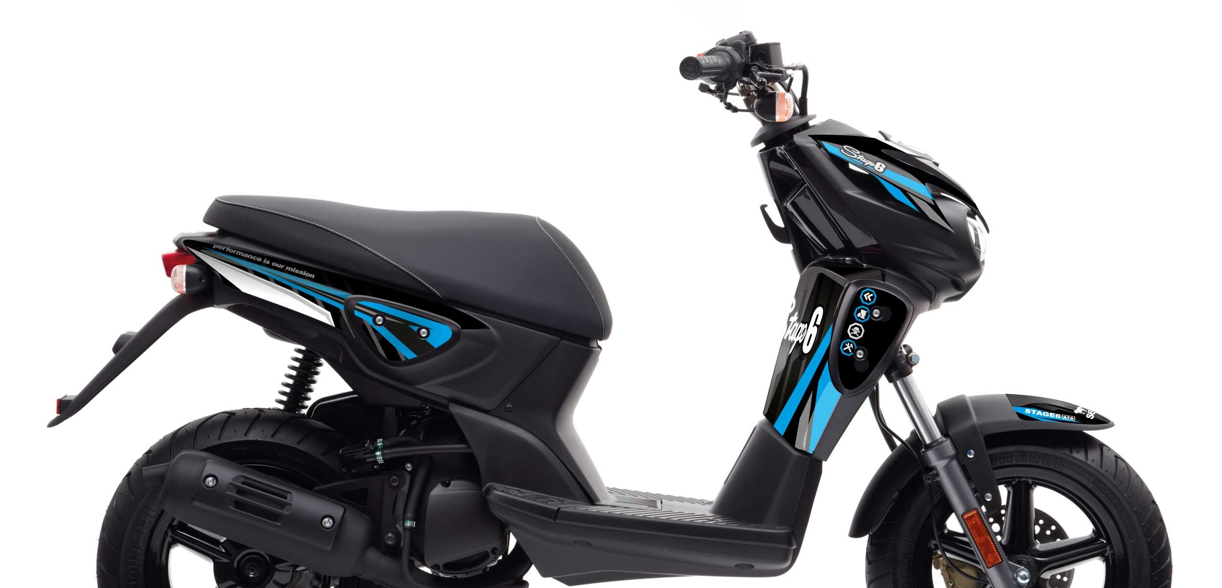 Image of Dekor Kit Yamaha Slider Stage6 Blau
