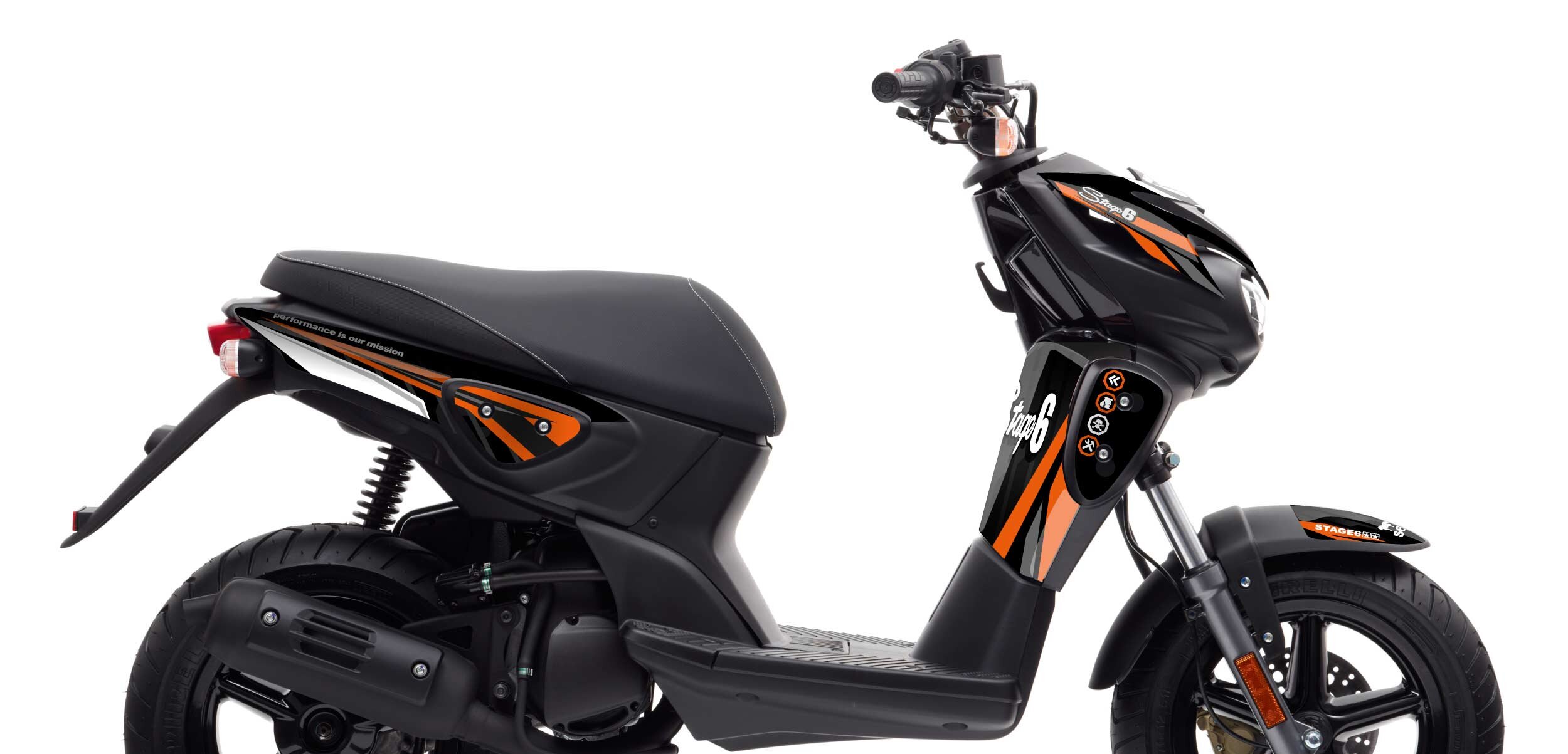 Image of Dekor Kit Yamaha Slider Stage6 Orange