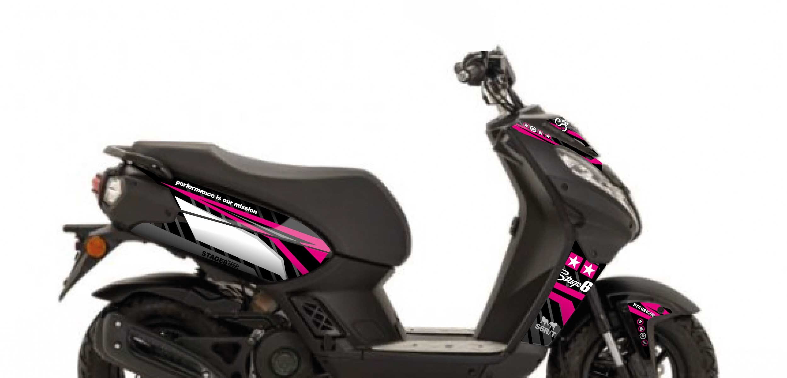 Image of Dekor Kit Peugeot Streetzone Stage6 Pink