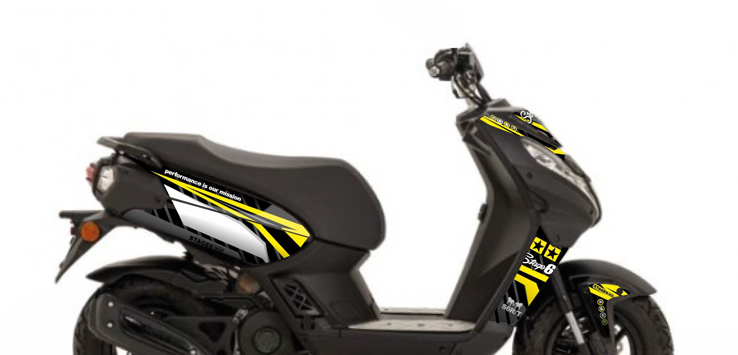 Image of Dekor Kit Peugeot Streetzone Stage6 Gelb