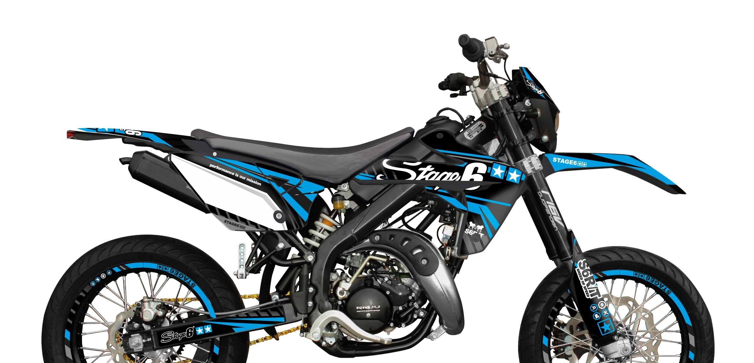 Image of Dekor Kit Rieju MRT 2009 - 2021 Stage6 Blau