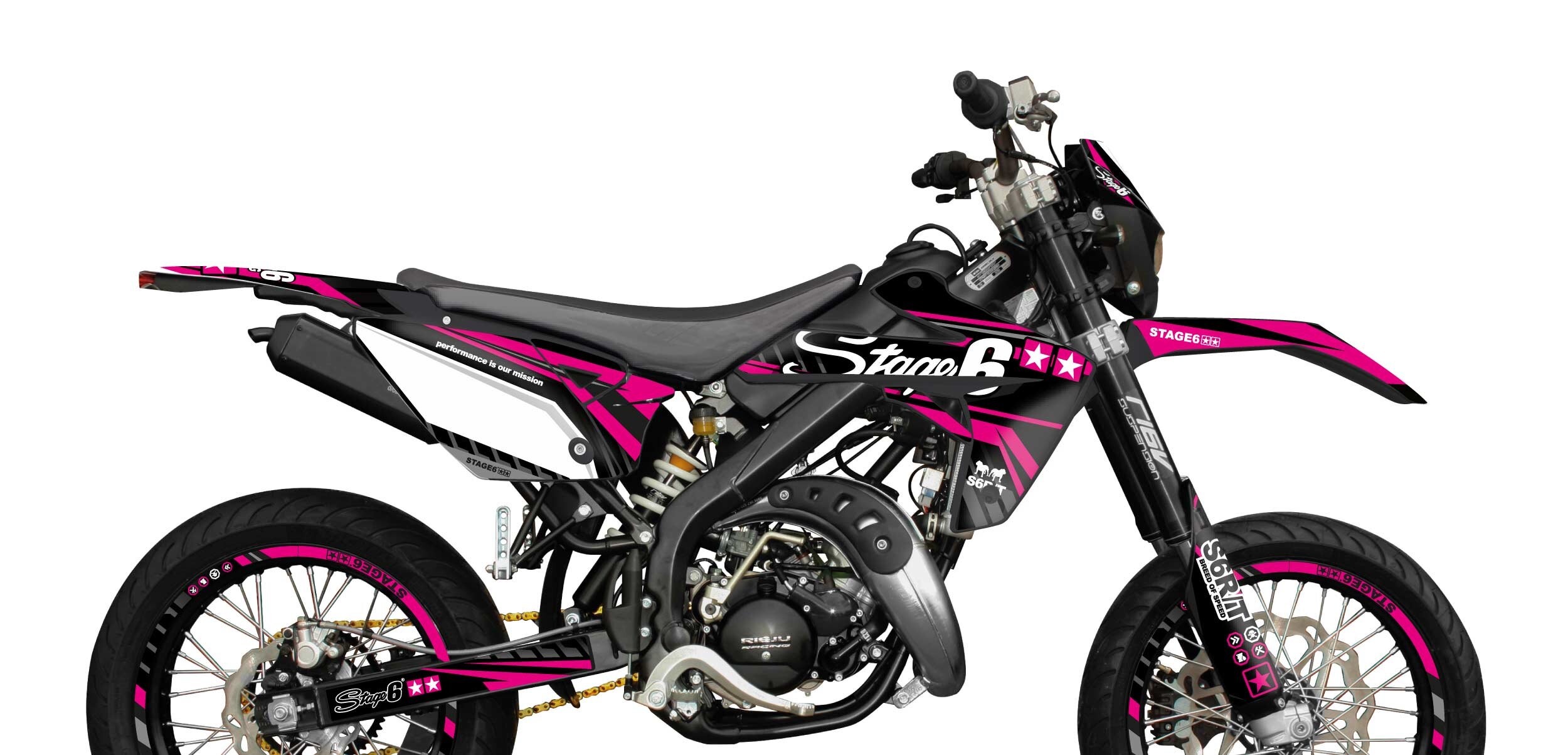 Image of Dekor Kit Rieju MRT 2009 - 2021 Stage6 Pink