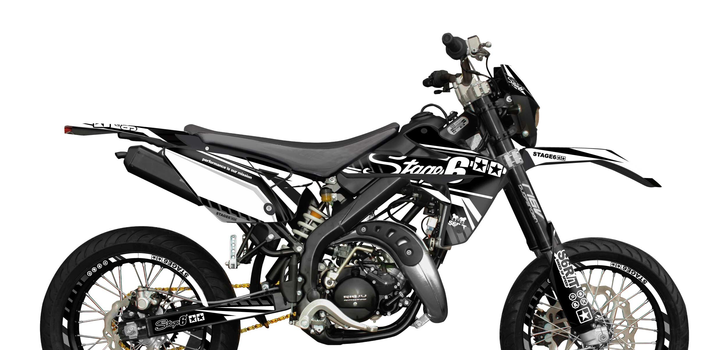 Image of Dekor Kit Rieju MRT 2009 - 2021 Stage6 Blanc