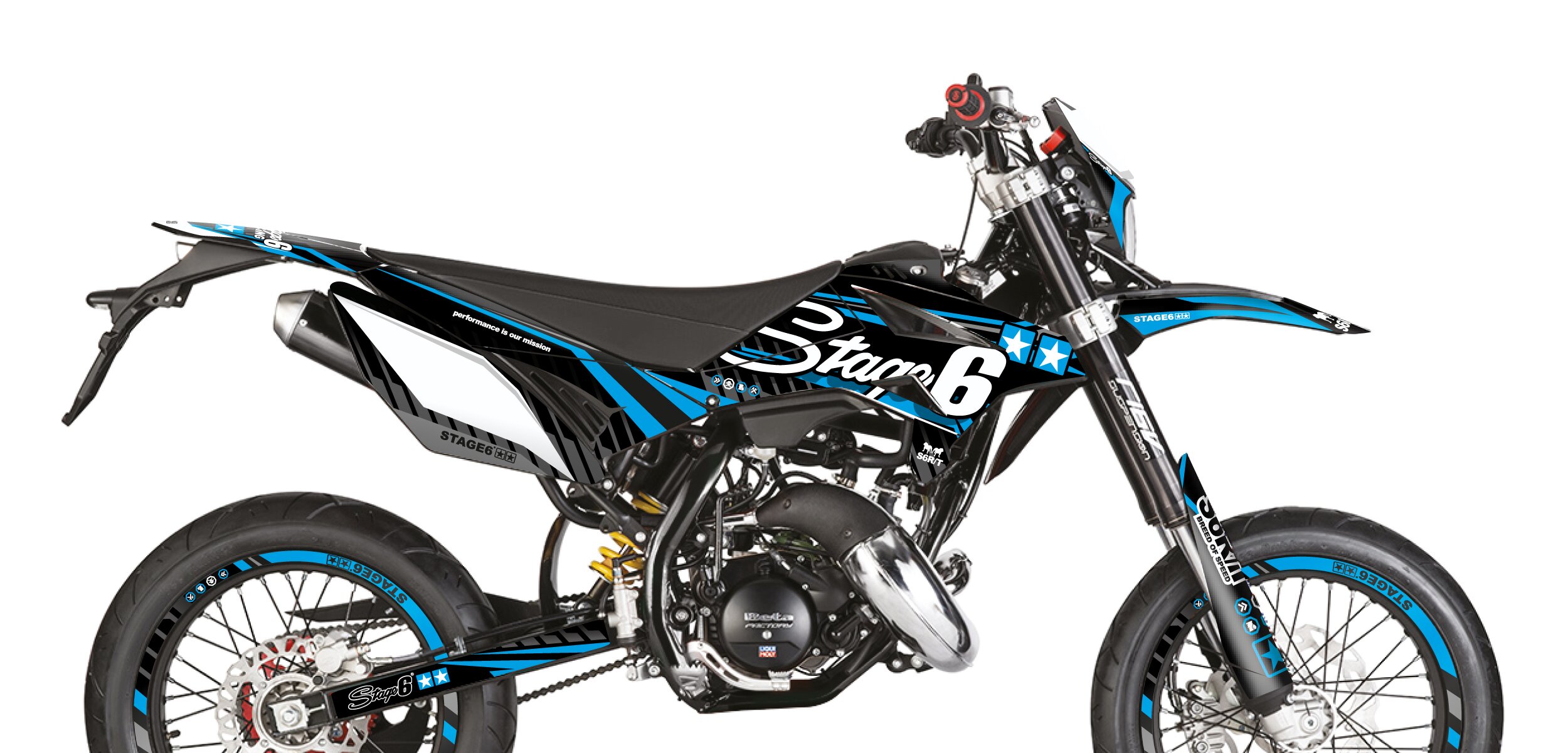 Image of Dekor Kit Beta RR 2011 - 2020 Stage6 Blau