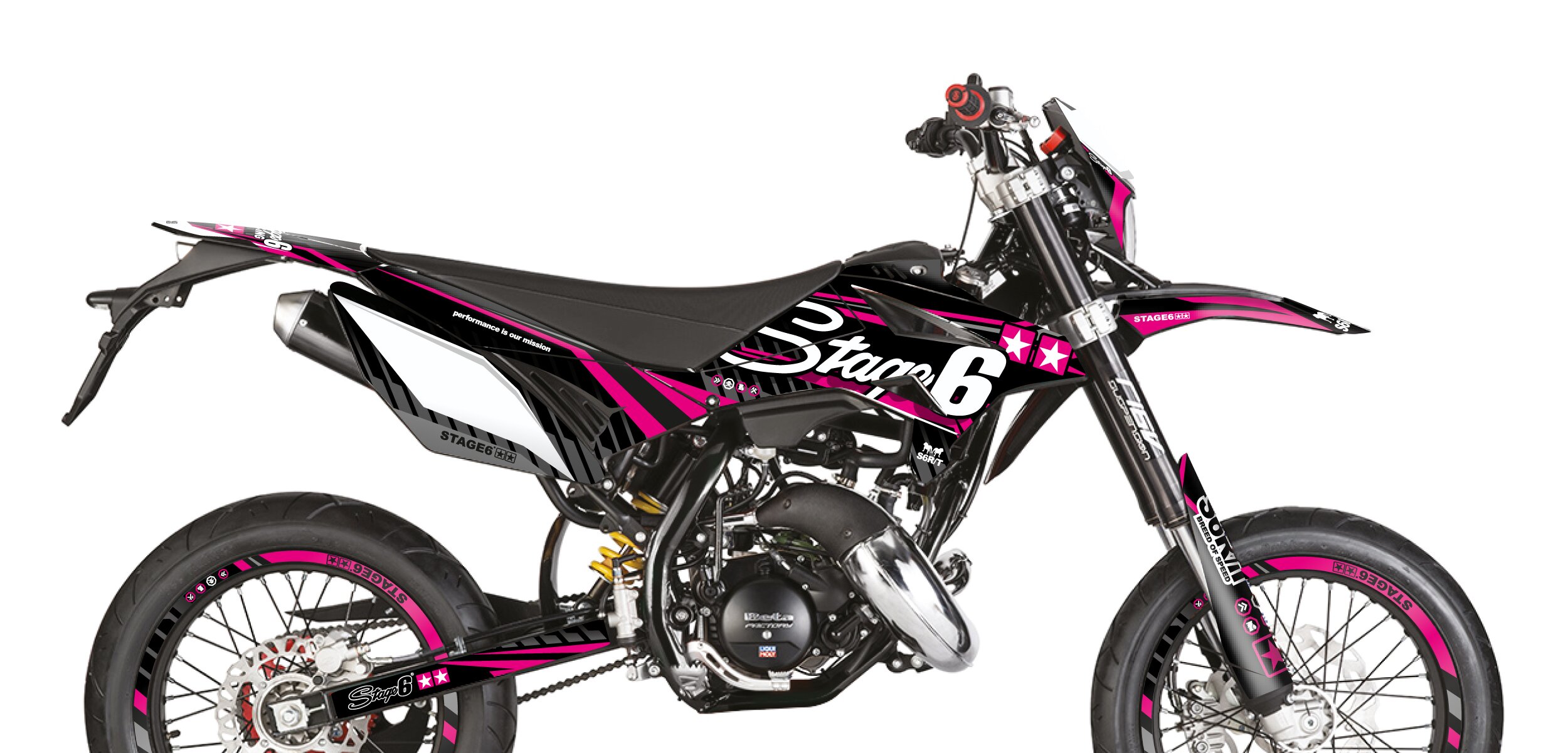 Image of Dekor Kit Beta RR 2011 - 2020 Stage6 Pink