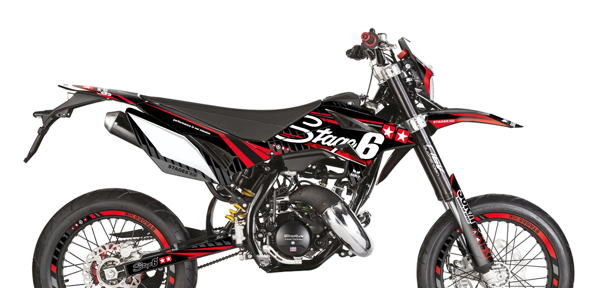 Image of Dekor Kit Beta RR 2011 - 2020 Stage6 Rot