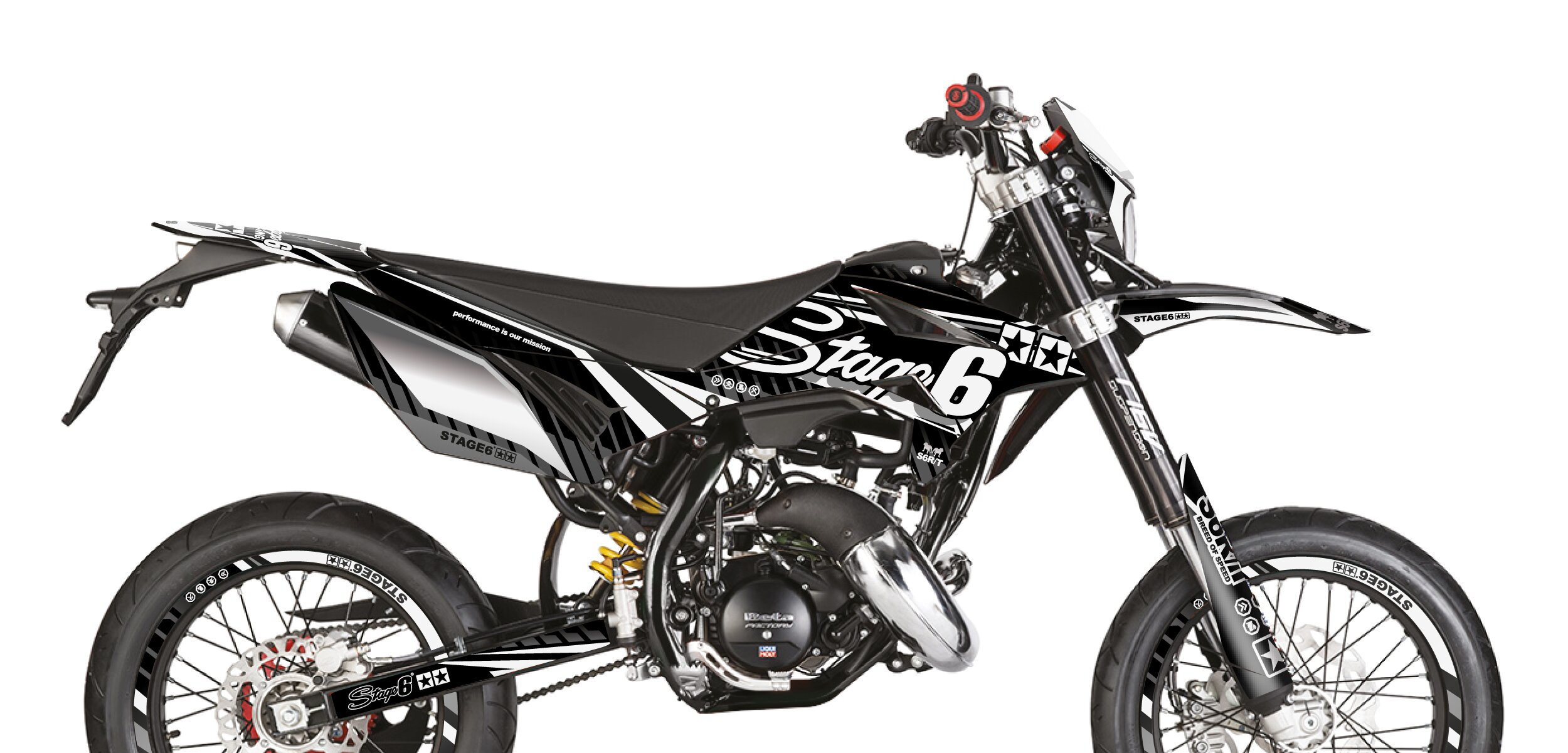 Image of Dekor Kit Beta RR 2011 - 2020 Stage6 Blanc