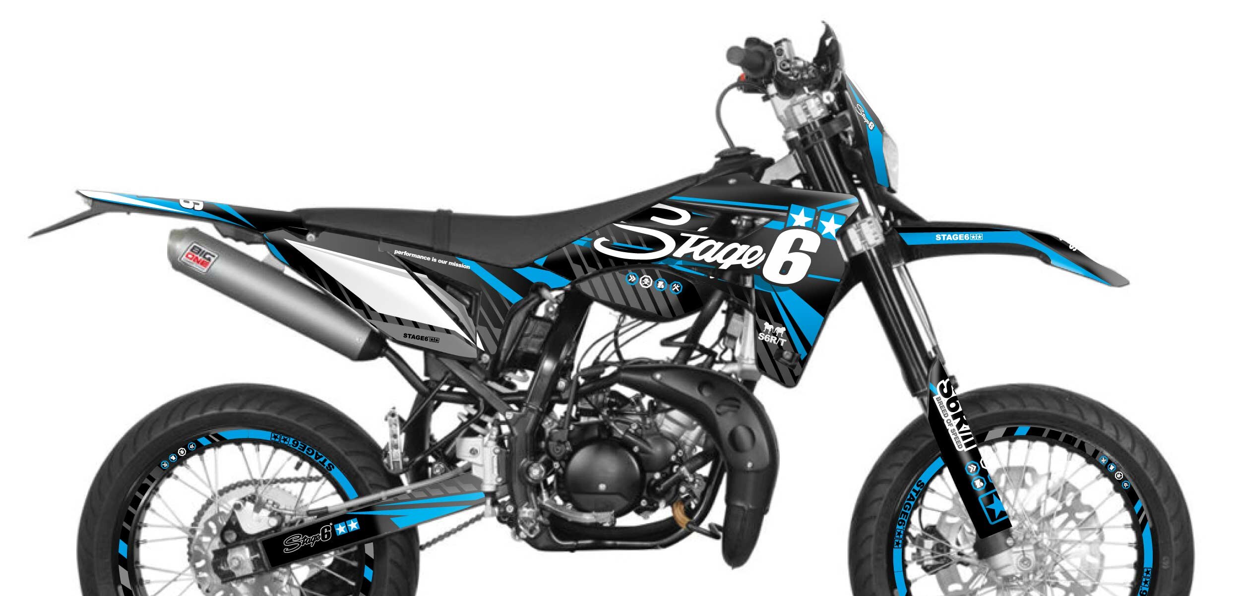 Image of Dekor Kit Sherco SM-R 50 ab 2018 Blau