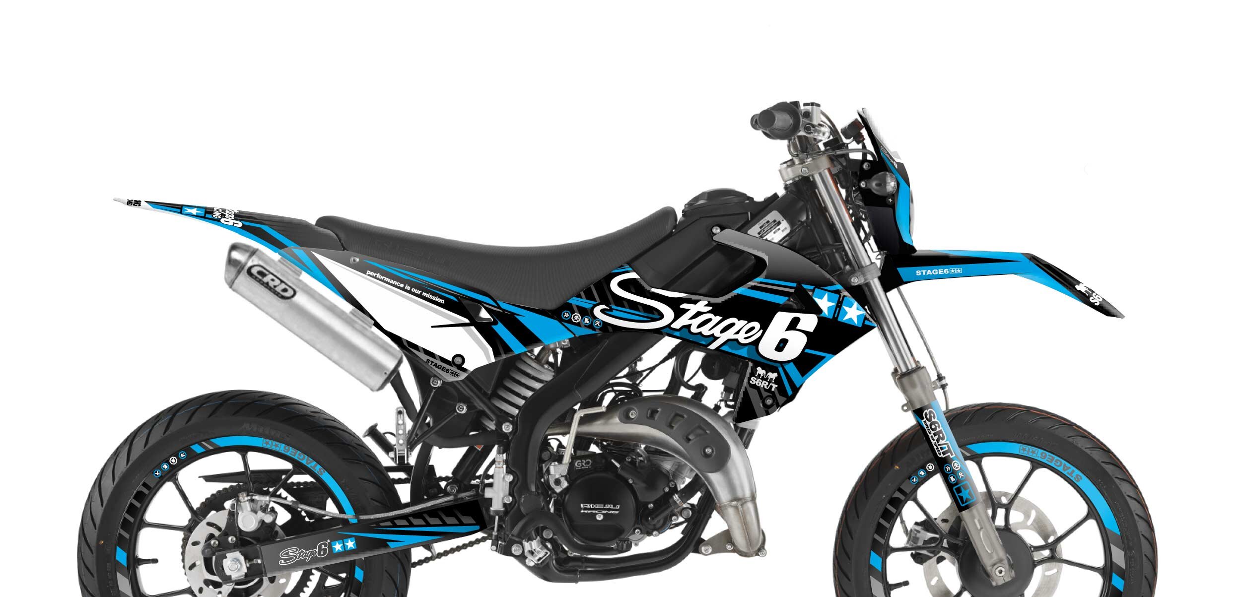 Image of Dekor Kit Rieju MRT ab 2022 Stage6 Blau