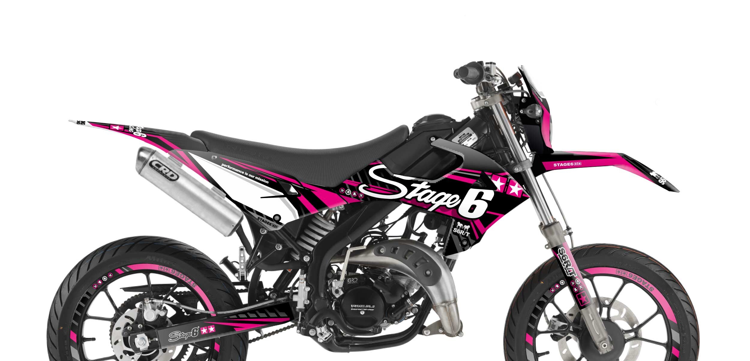 Image of Dekor Kit Rieju MRT ab 2022 Stage6 Pink