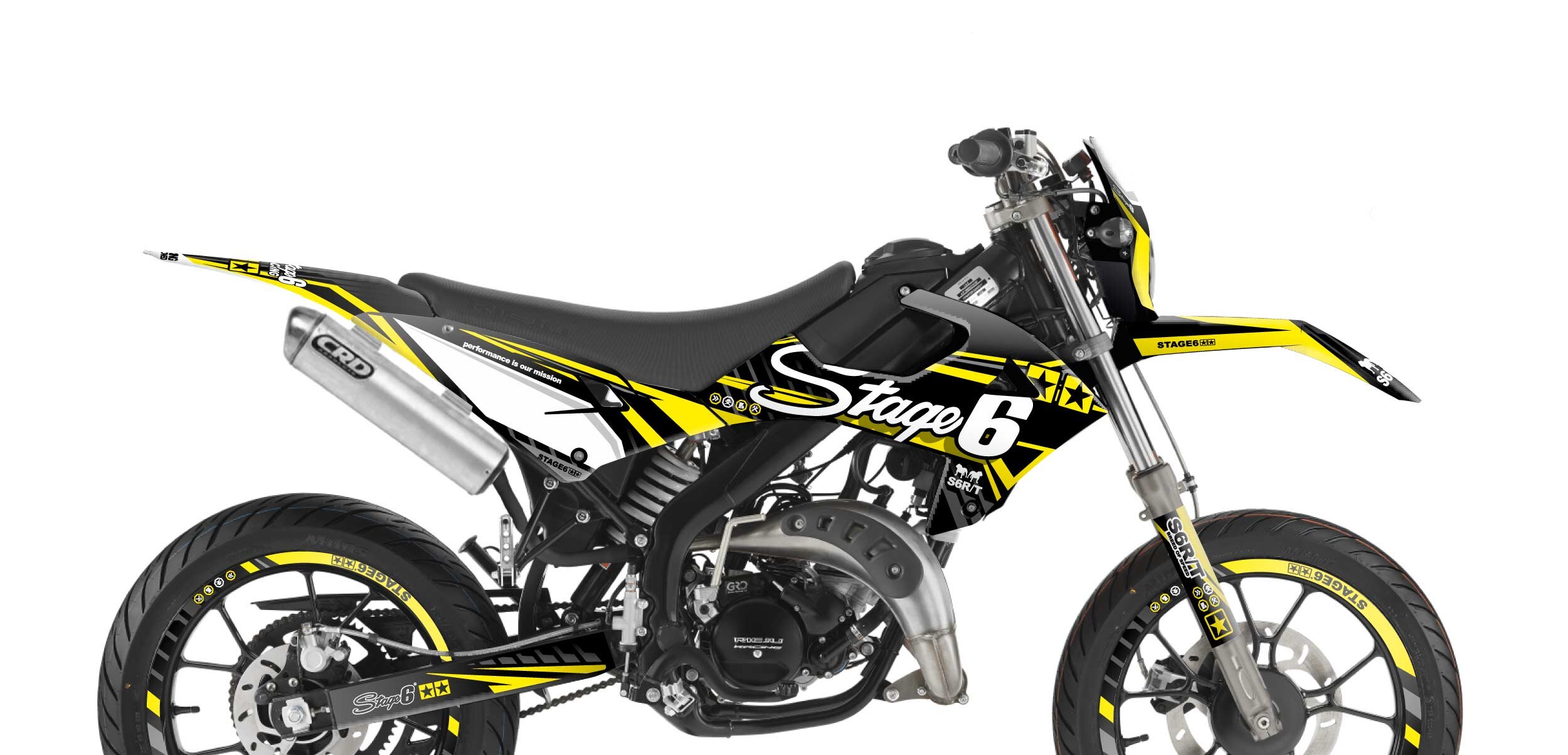 Image of Dekor Kit Rieju MRT ab 2022 Stage6 Gelb