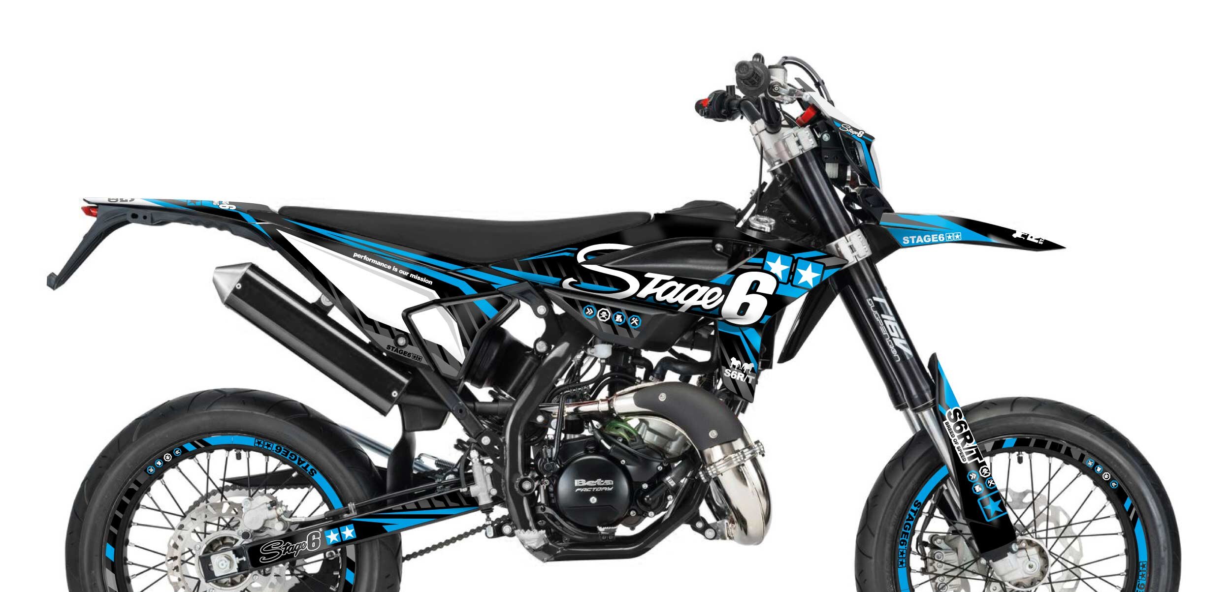 Image of Dekor Kit Beta RR ab 2021 Stage6 Blau