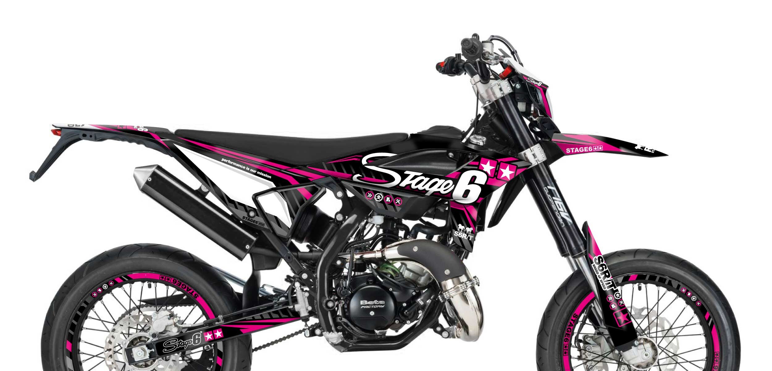 Image of Dekor Kit Beta RR ab 2021 Stage6 Pink