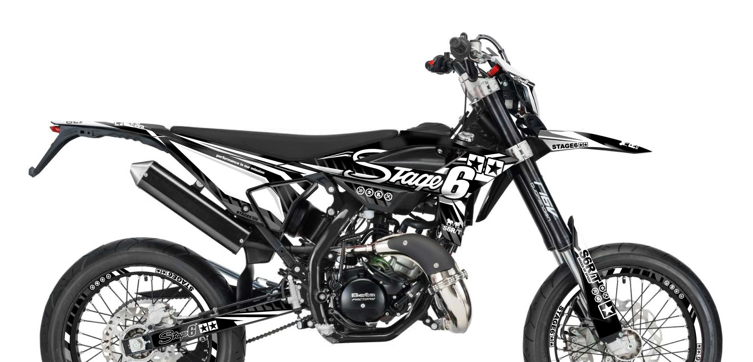Image of Dekor Kit Beta RR ab 2021 Stage6 Blanc