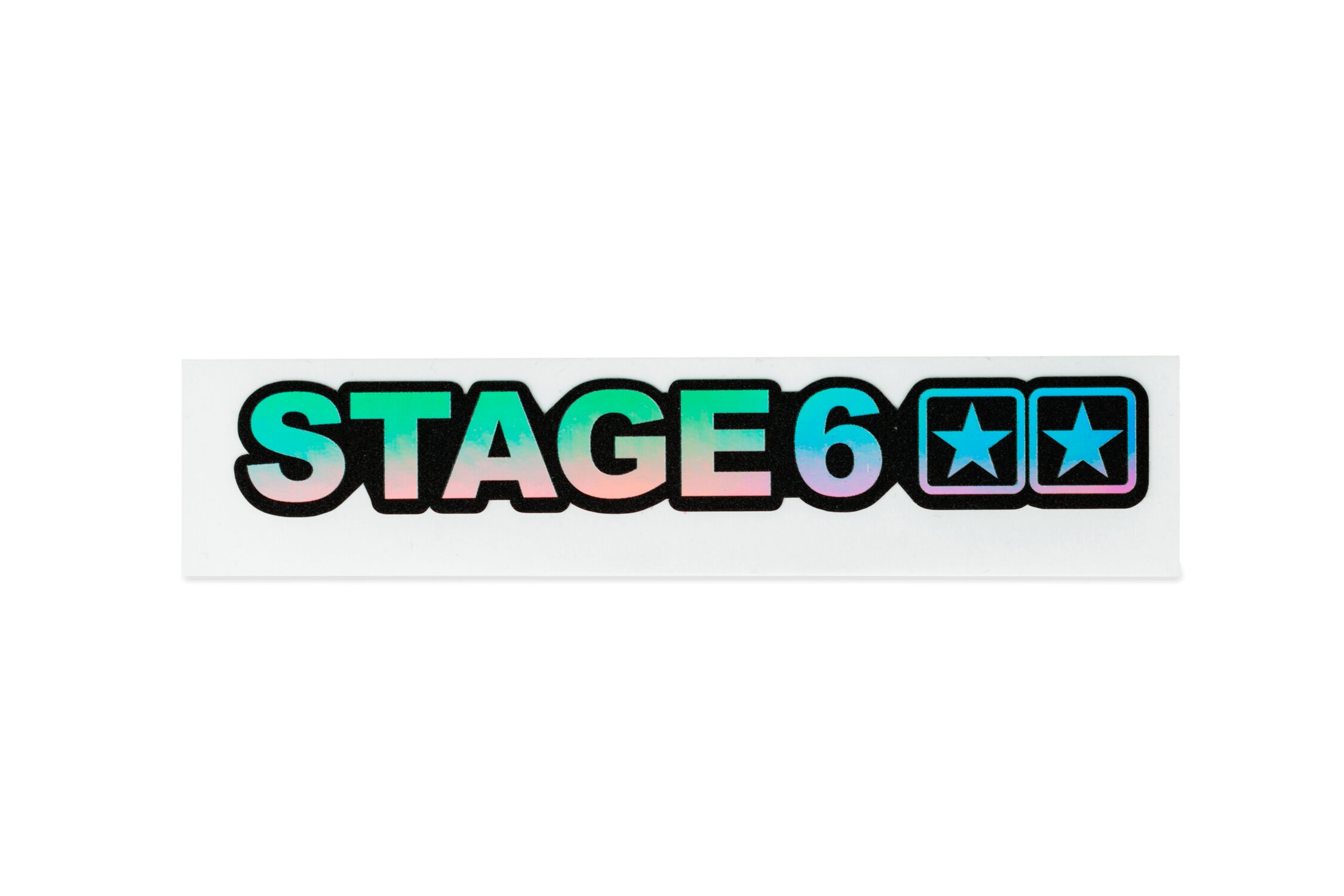 Image of Hologramm Aufkleber Stage6 105x100mm