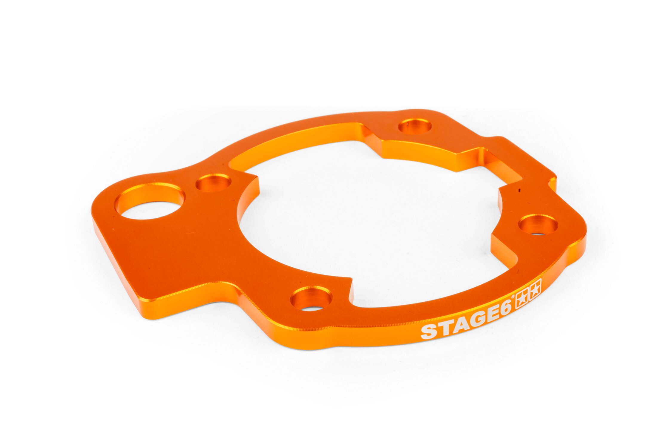 Image of Zylinderfußspacer 5mm Stage6 CNC Orange Minarelli AM6