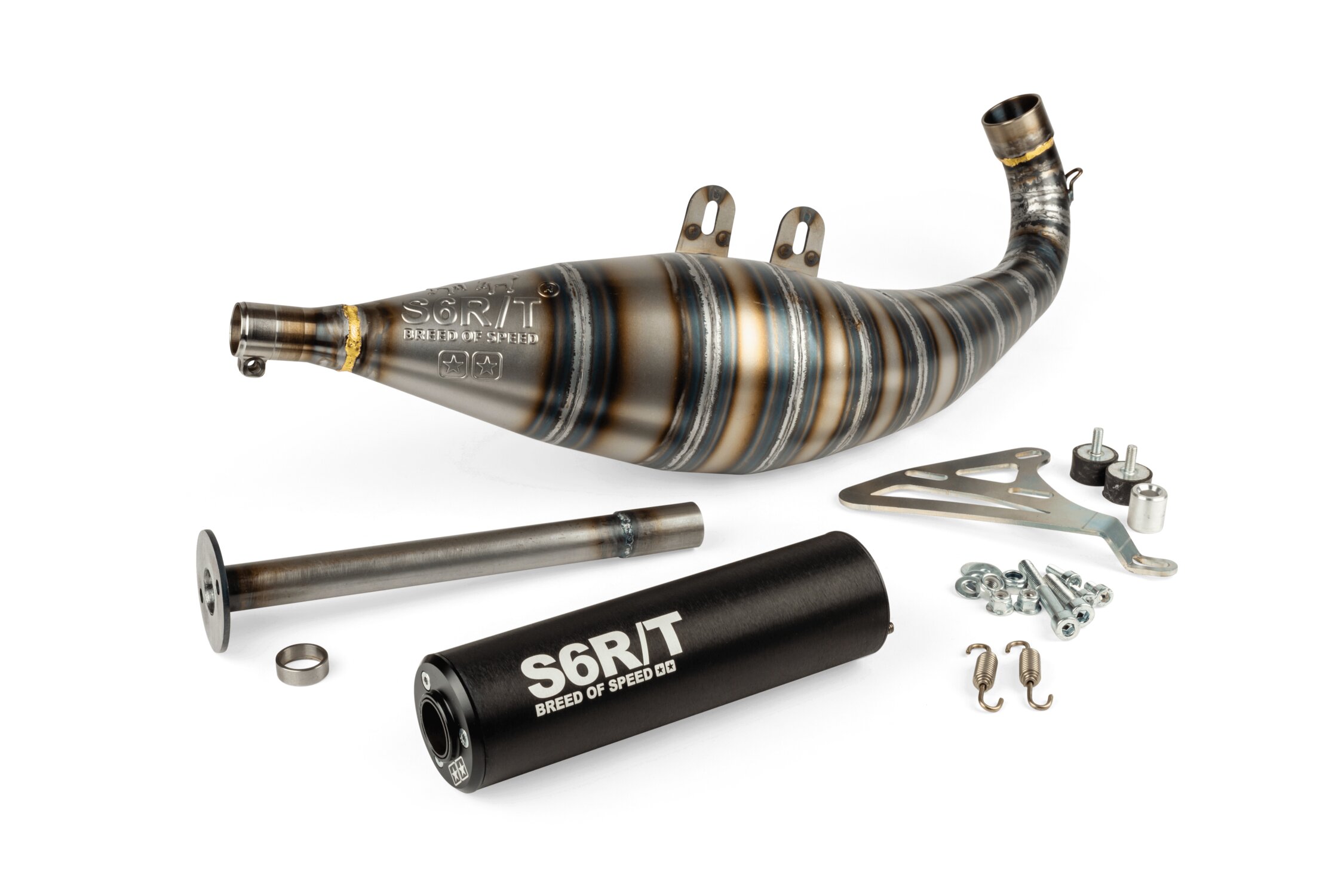 Image of Auspuff Stage6 R/T FL 100 Drag Race Schwarz
