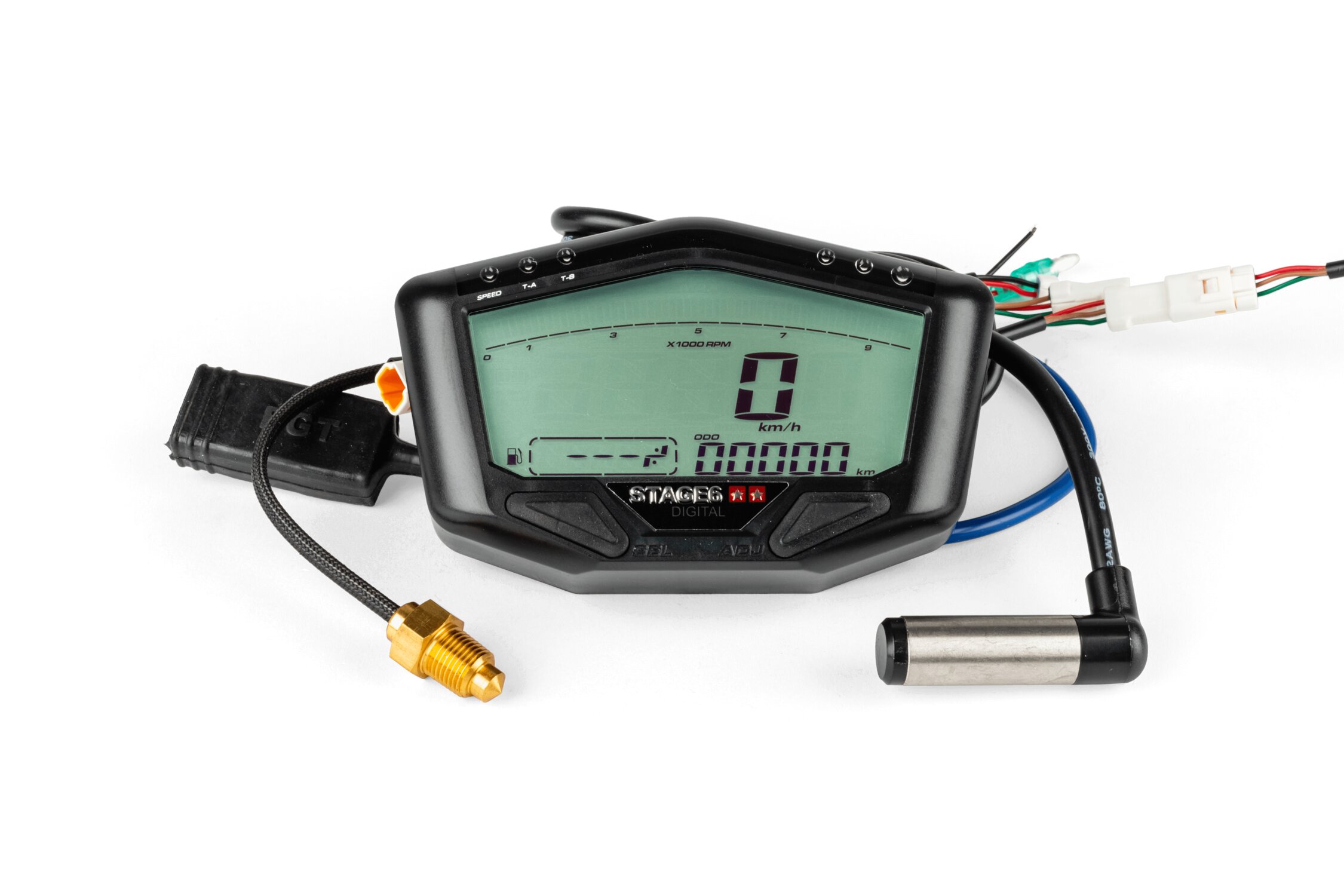 Image of Tachometer Multifunktion digital Stage6 R/T MK2 schwarz
