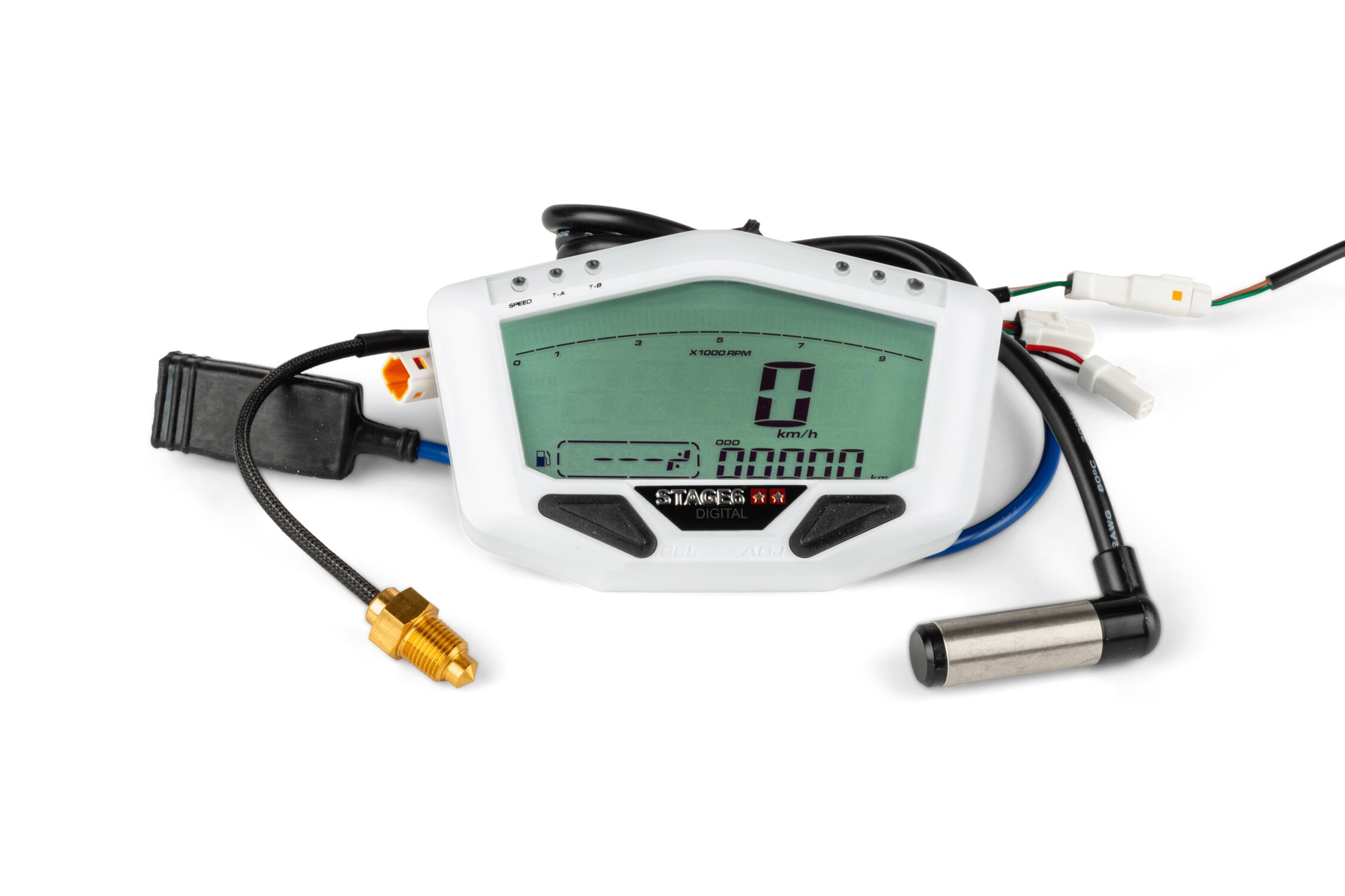 Image of Tachometer Multifunktion digital Stage6 R/T MK2 weiß