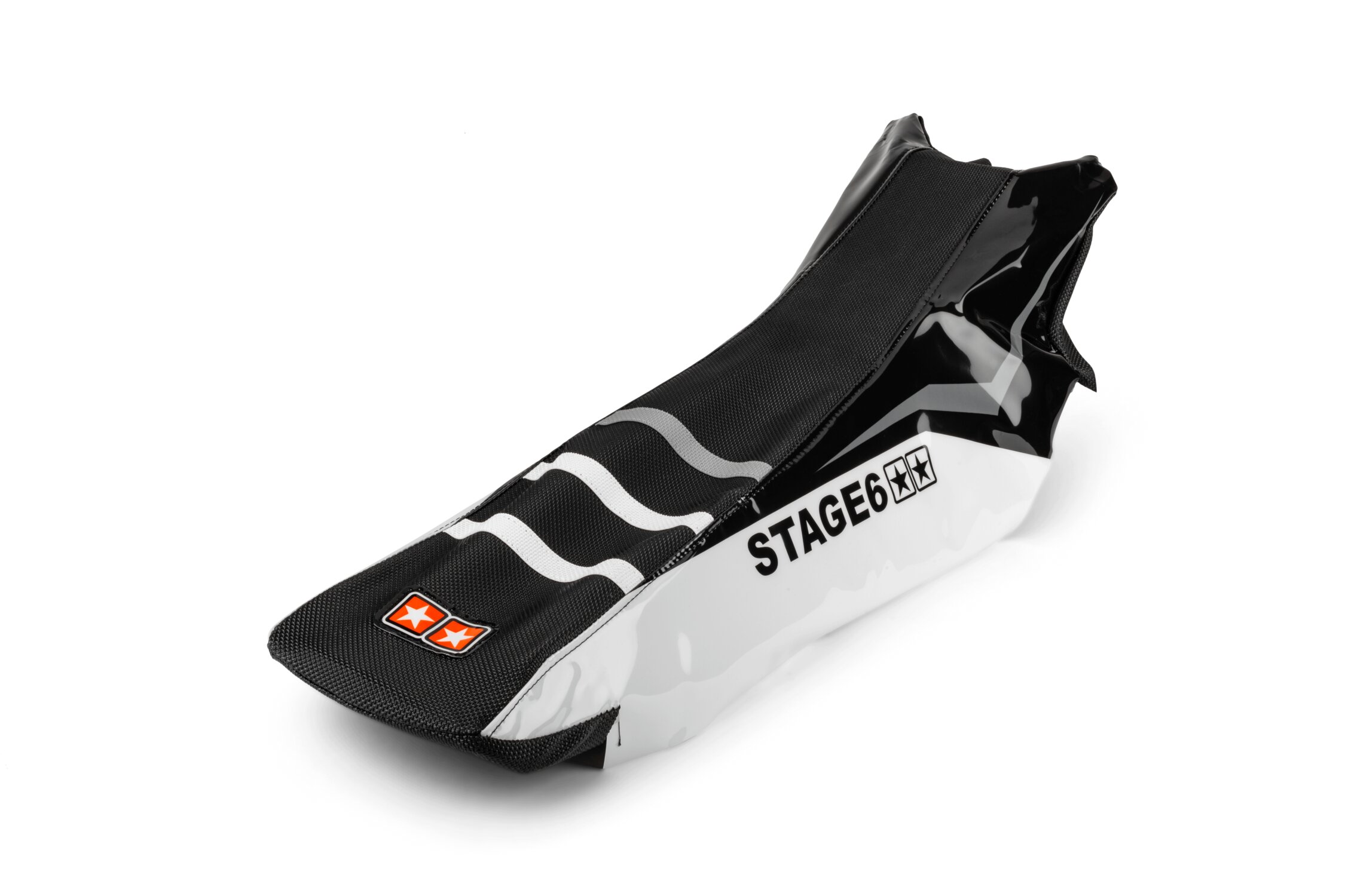 Image of Sitzbezug Derbi X-Treme 2011 - 2017 Stage6 Full Covering Blanc