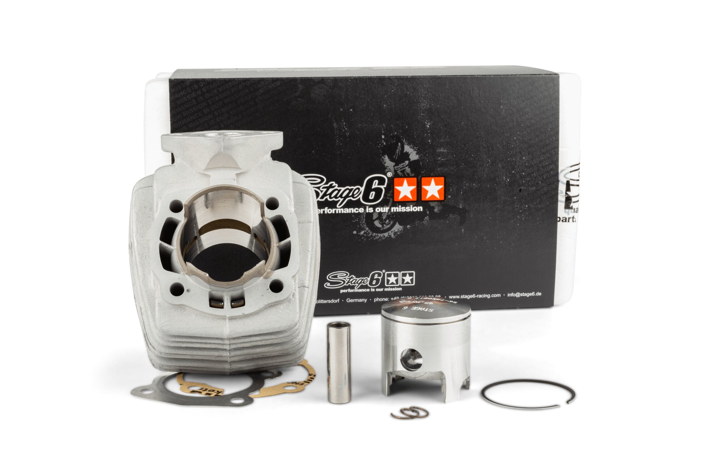Image of Zylinder Kit Stage6 Racing 70ccm Peugeot 103