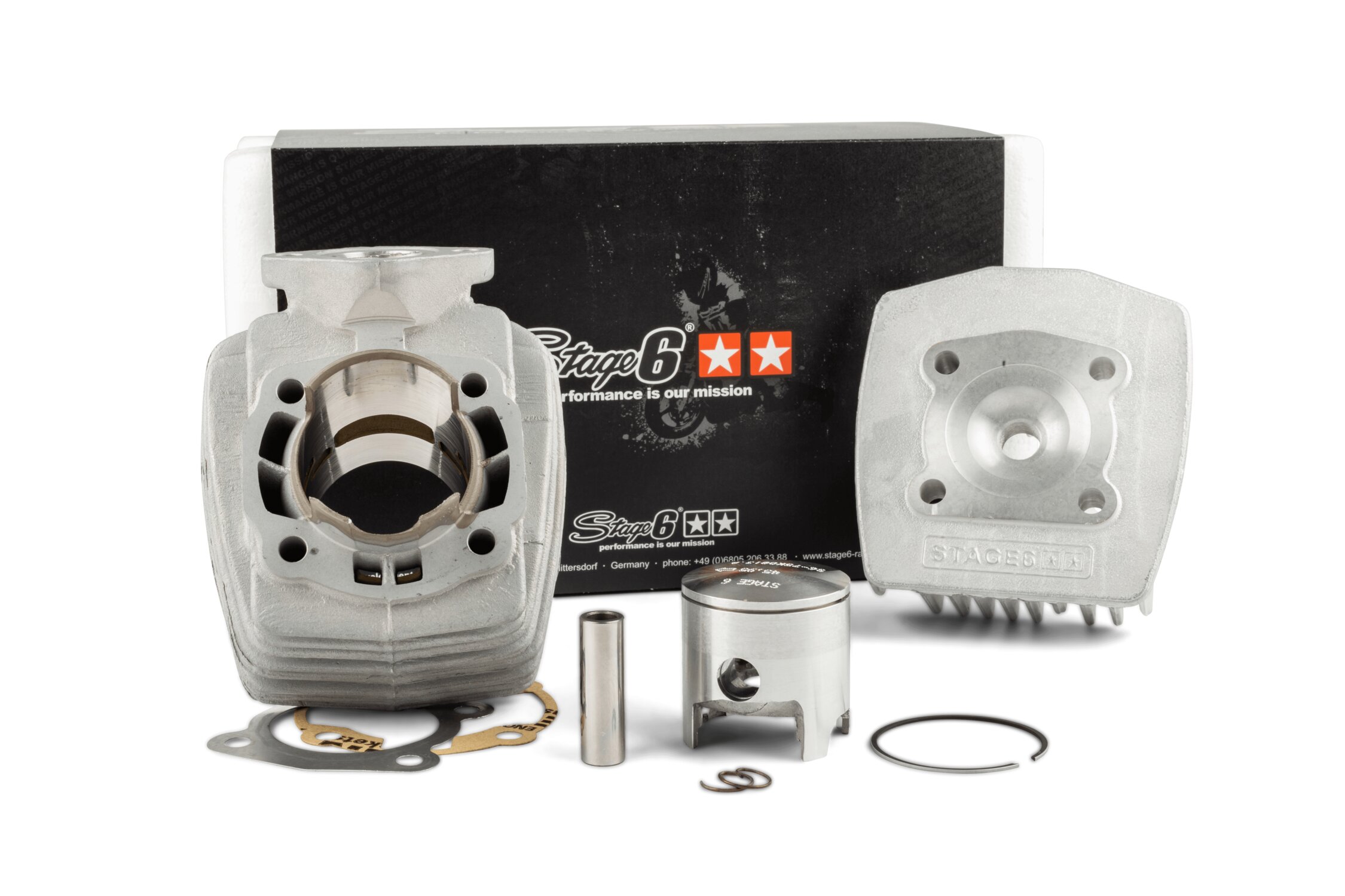 Image of Zylinder Kit Stage6 Racing 70 Peugeot 103