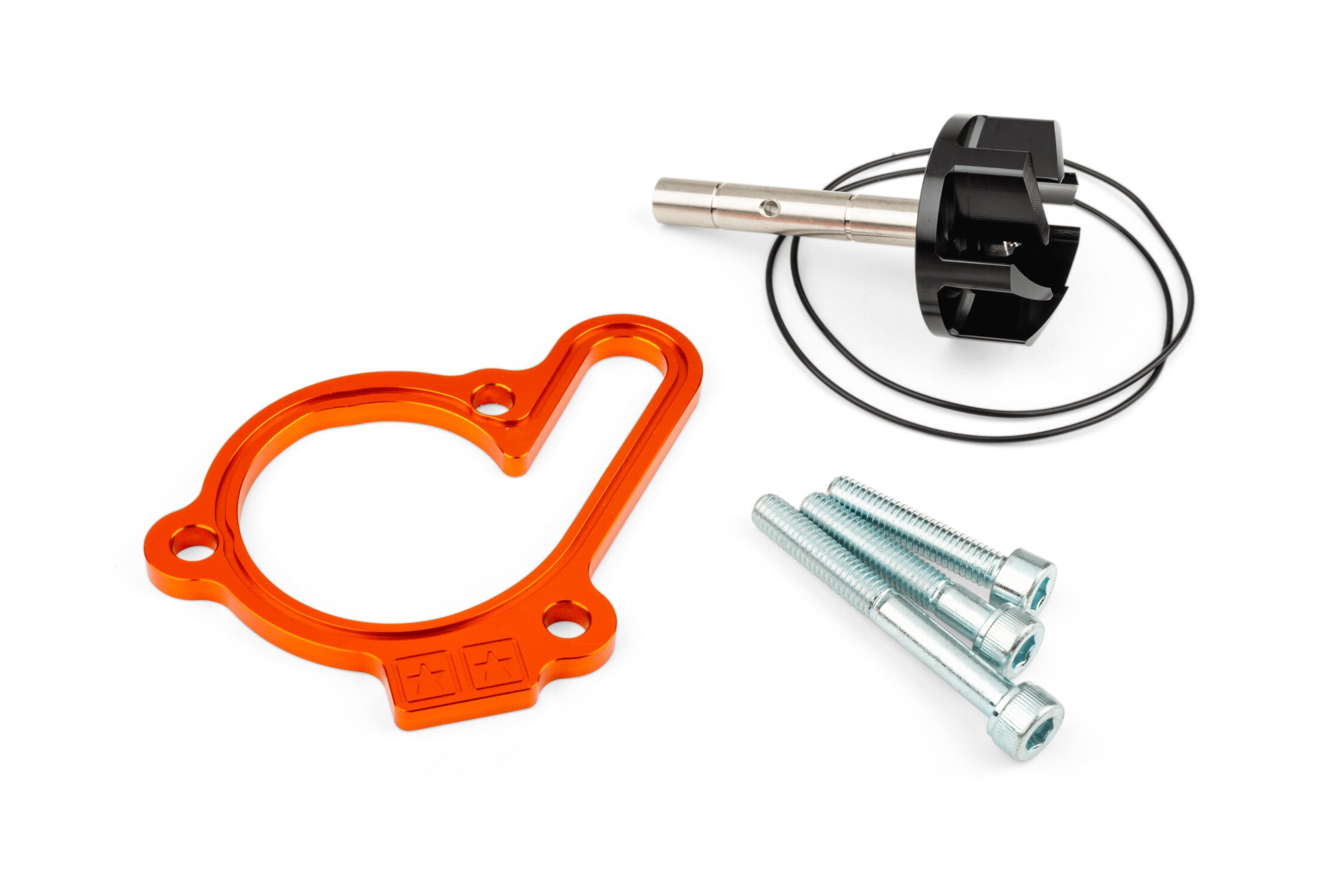 Image of Wasserpumpe High Flow Stage6 Orange Derbi Euro 3 / Euro 4