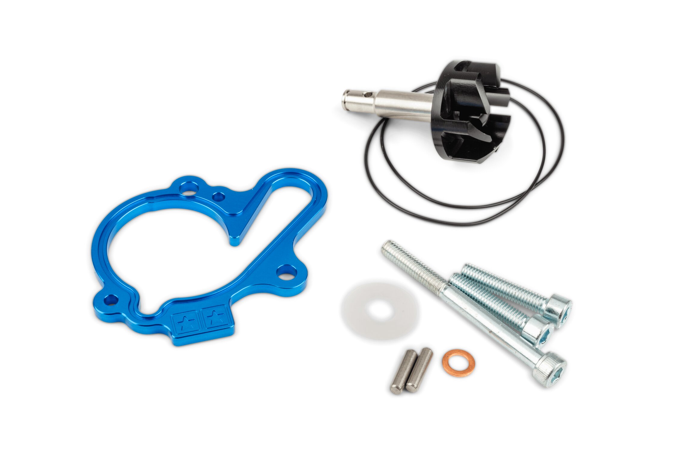 Image of Wasserpumpe High Flow Stage6 Blau AM6