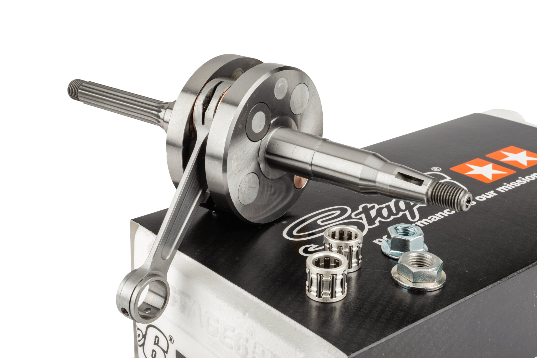 Image of Kurbelwelle Stage6 R/T 44mm Hub / 90mm Pleuel Minarelli
