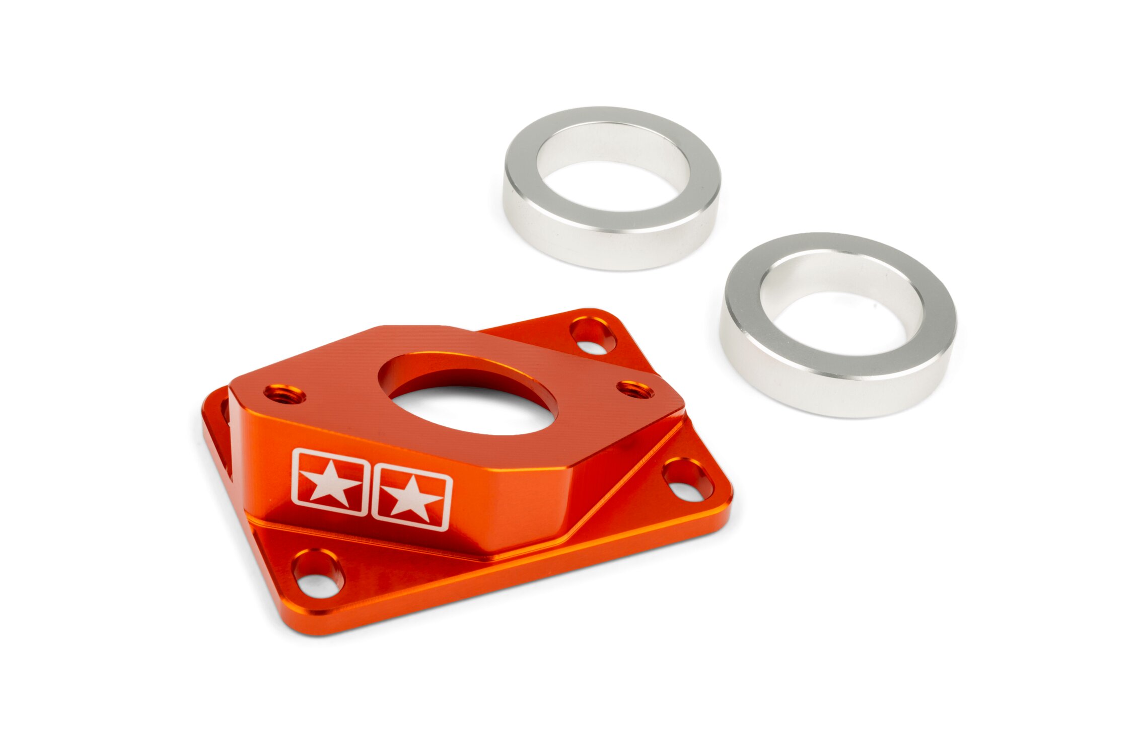 Image of Ansaugstutzen AM6 / Derbi Stage6 High Flow MK2 28mm Orange