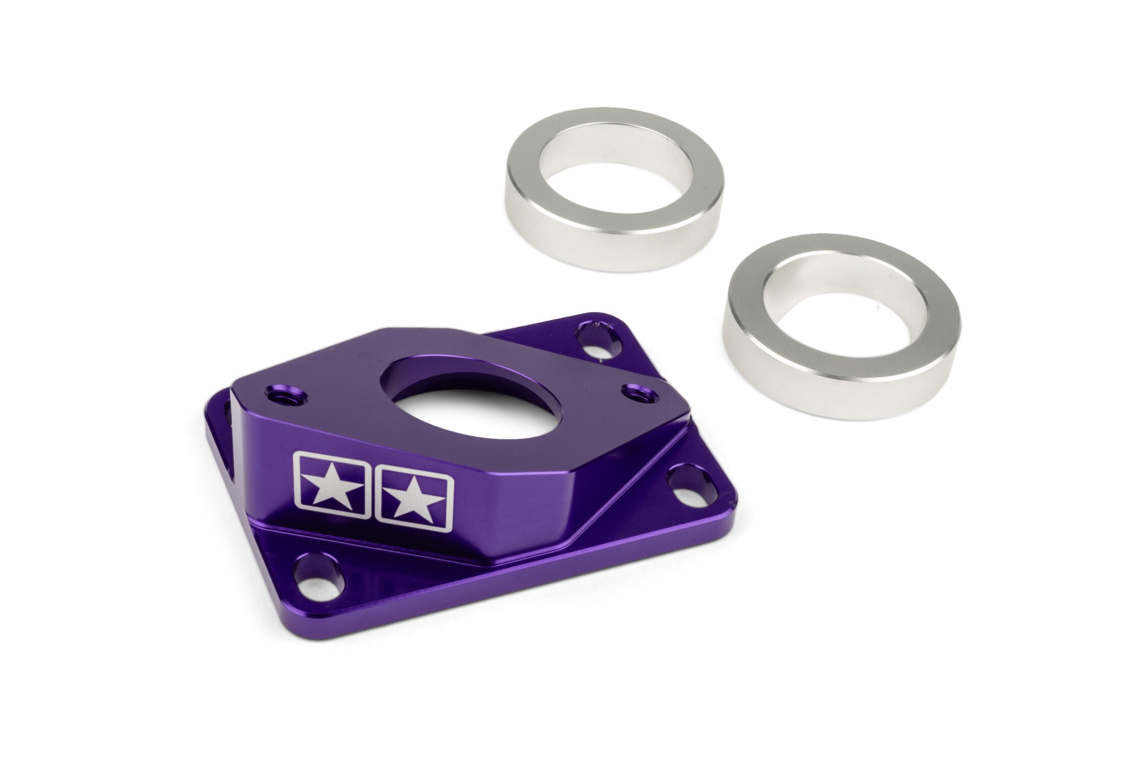 Image of Ansaugstutzen AM6 / Derbi Stage6 High Flow MK2 28mm lila