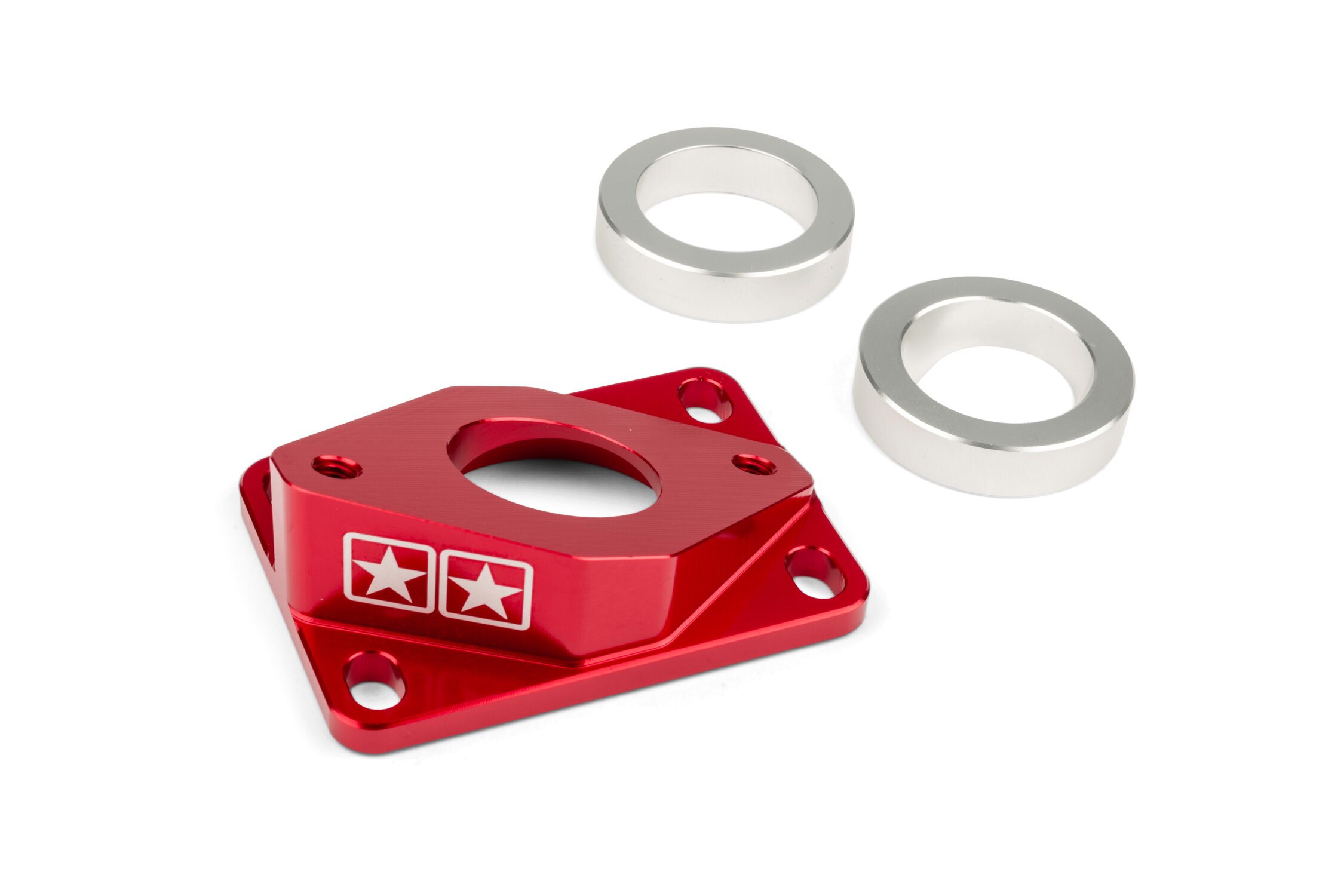 Image of Ansaugstutzen AM6 / Derbi Stage6 High Flow MK2 28mm Rot