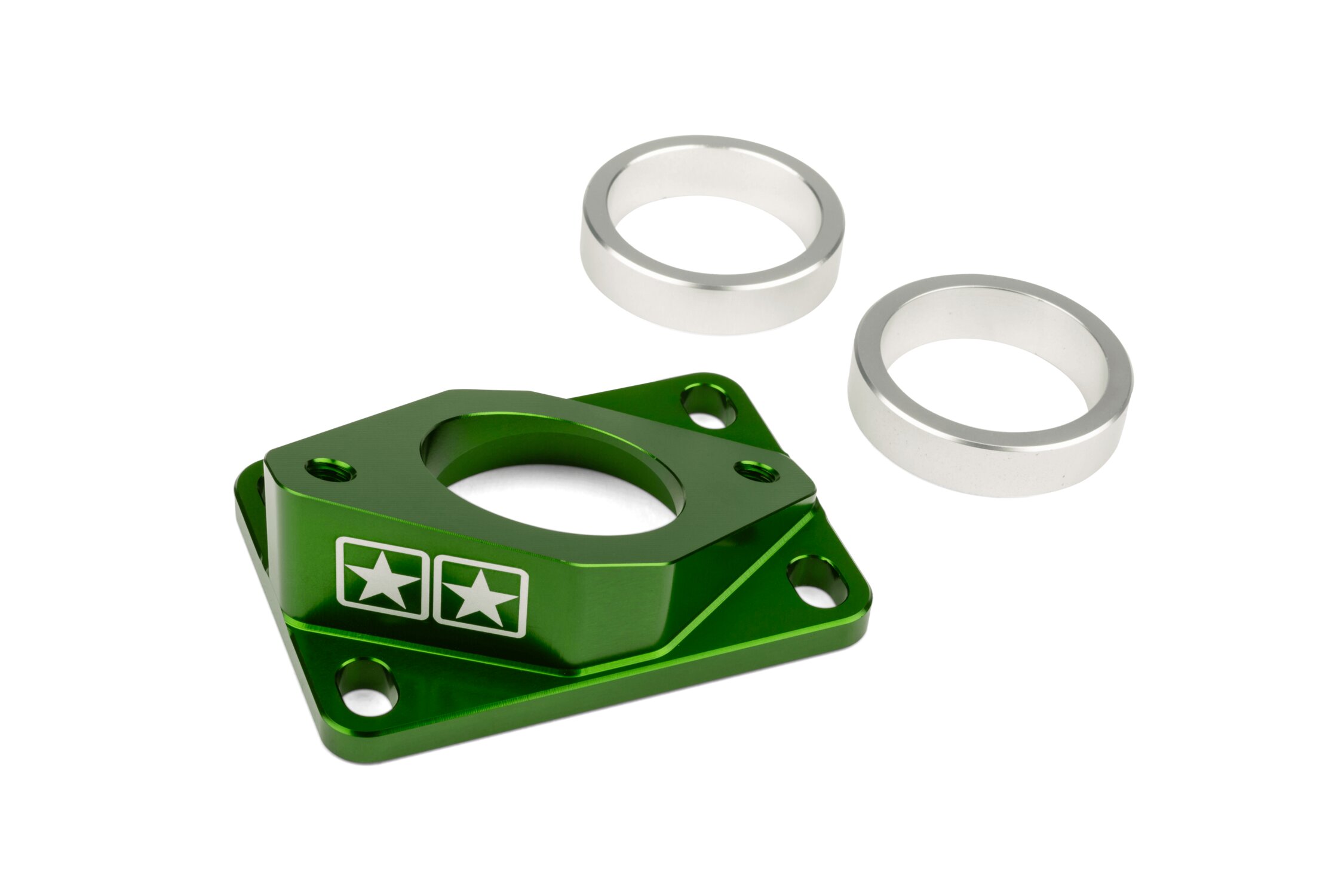 Image of Ansaugstutzen AM6 / Derbi Stage6 High Flow MK2 34mm Grün
