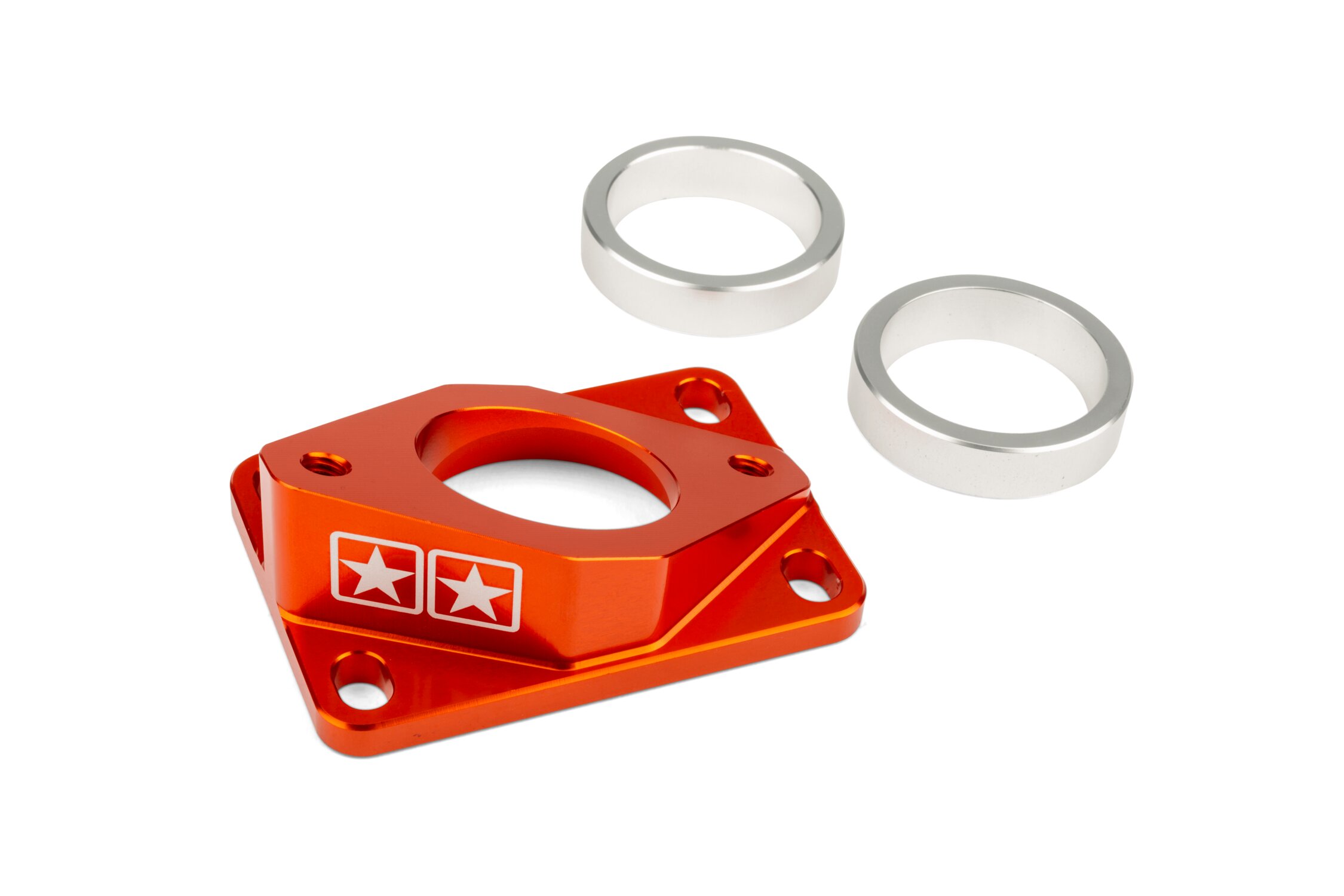 Image of Ansaugstutzen AM6 / Derbi Stage6 High Flow MK2 34mm Orange