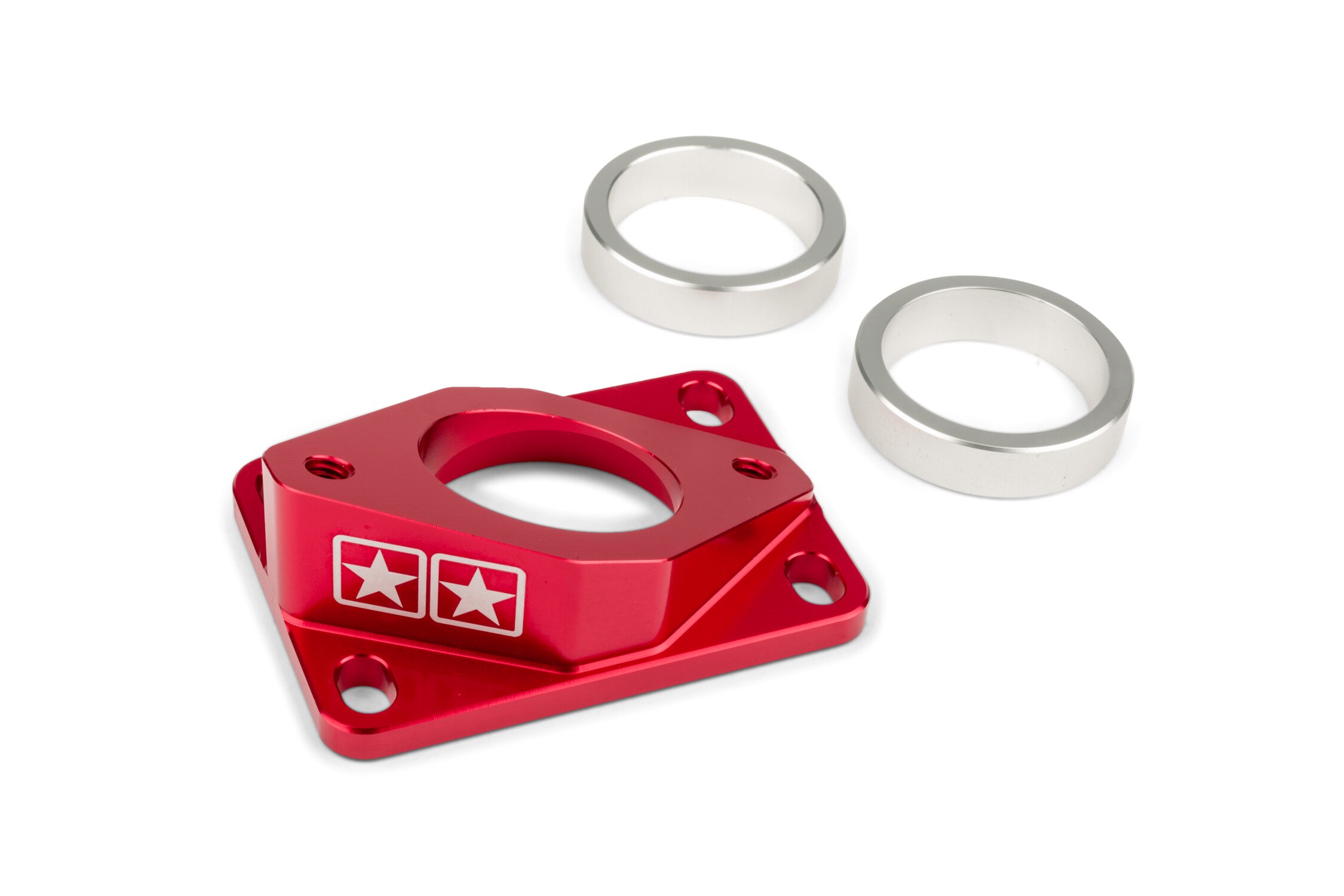 Image of Ansaugstutzen AM6 / Derbi Stage6 High Flow MK2 34mm Rot